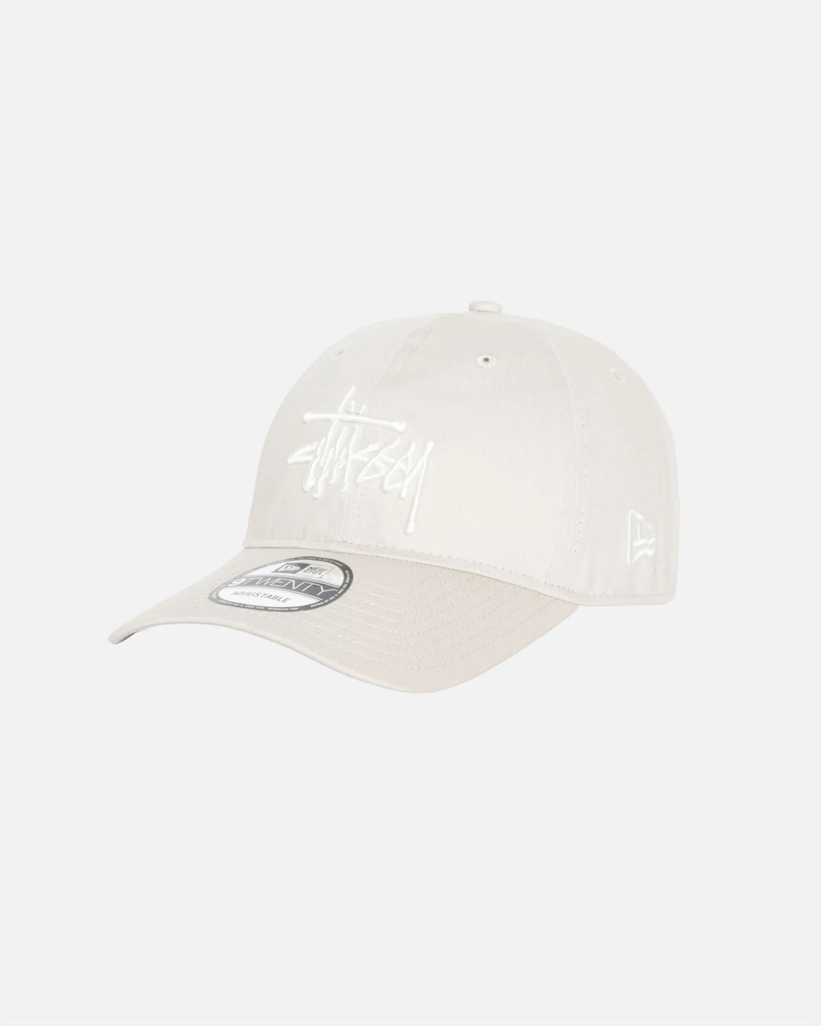 Headwear>Stüssy NEW ERA 9TWENTY BASIC STRAPBACK Stone