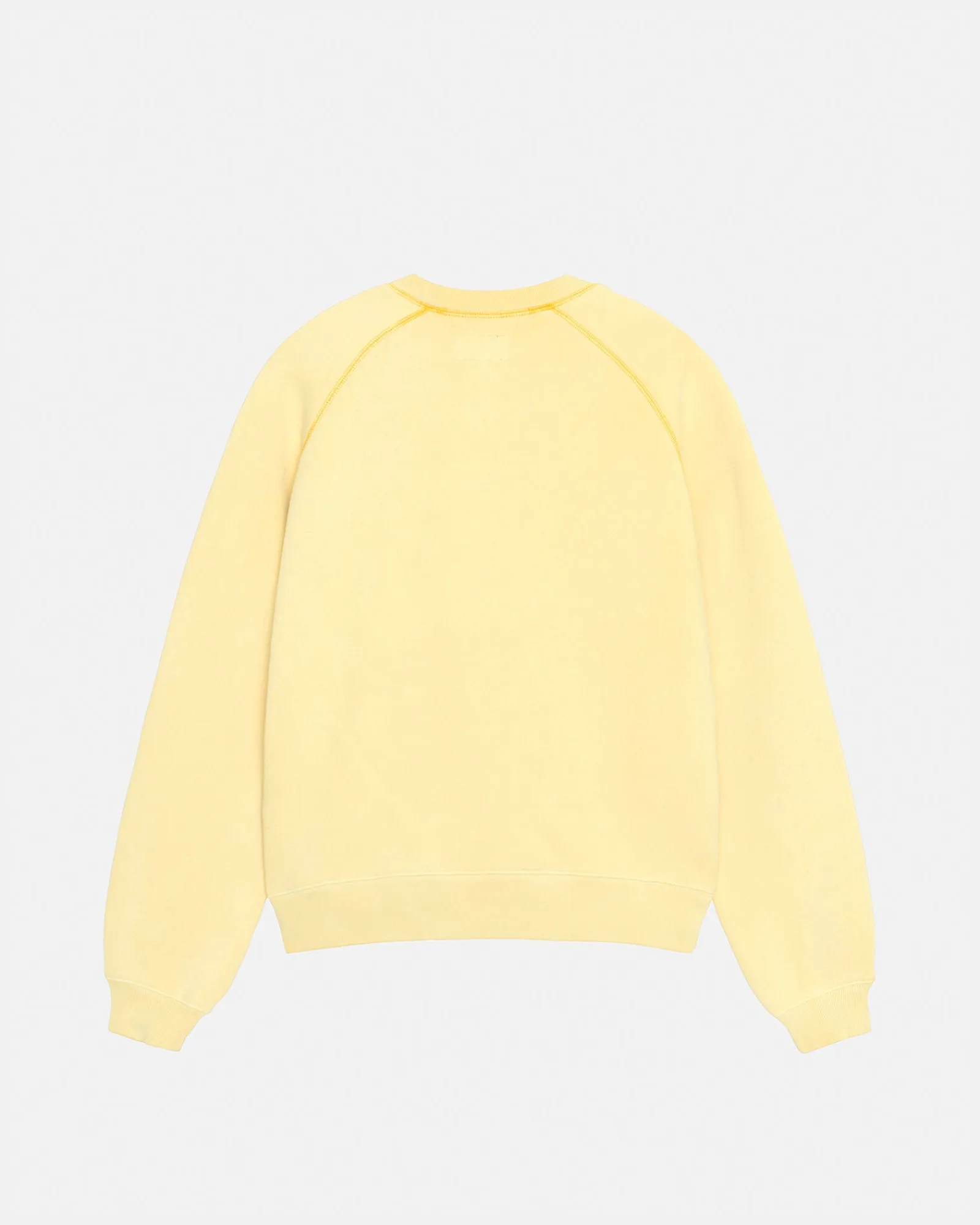Crews>Stüssy OVERLOCK VARSITY RAGLAN CREW Honey
