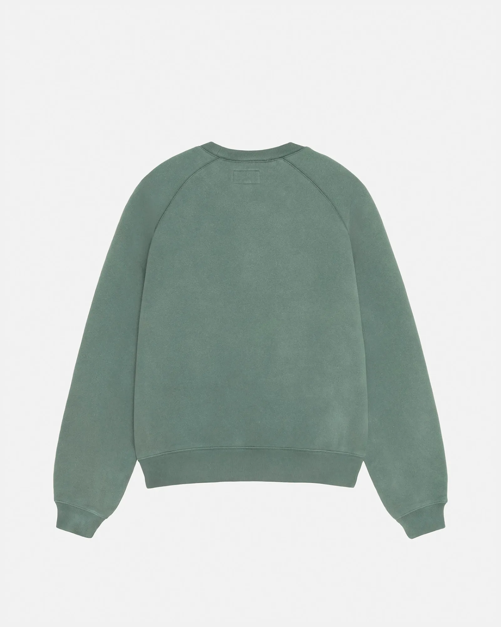 Crews>Stüssy OVERLOCK VARSITY RAGLAN CREW Pine