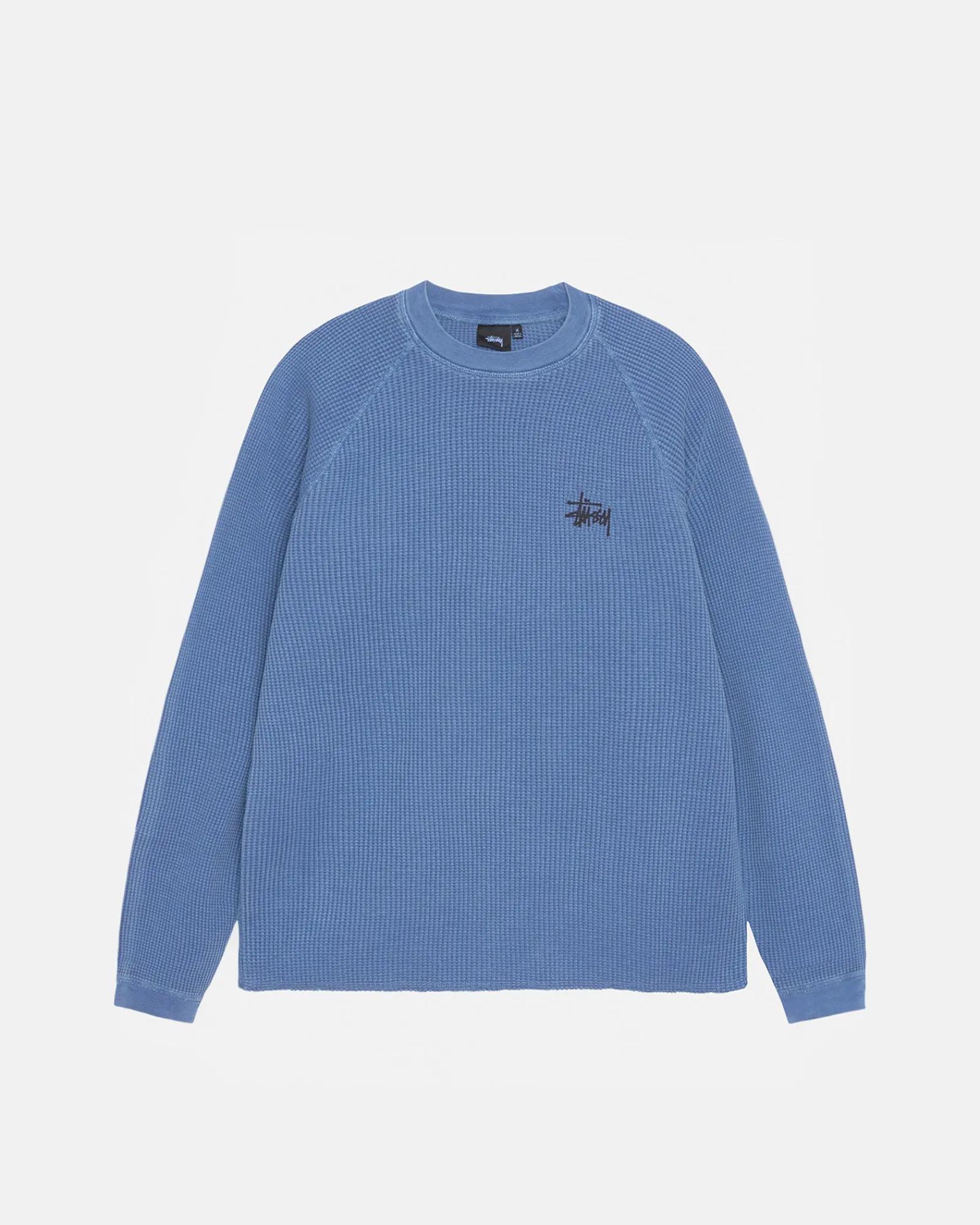 Tees>Stüssy RAGLAN THERMAL LS CREW Blue