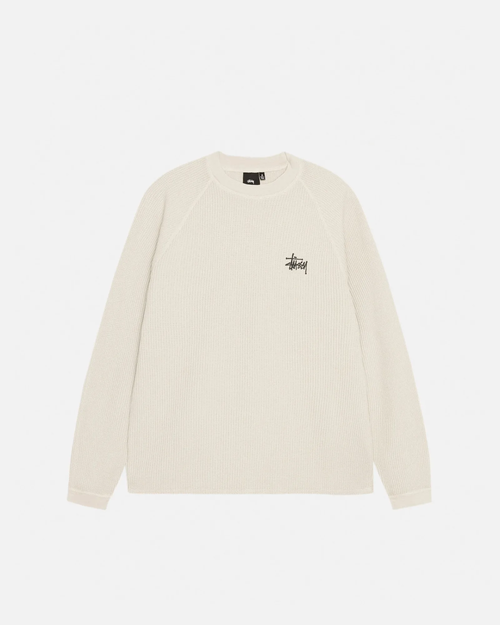 Tees>Stüssy RAGLAN THERMAL LS CREW Bone