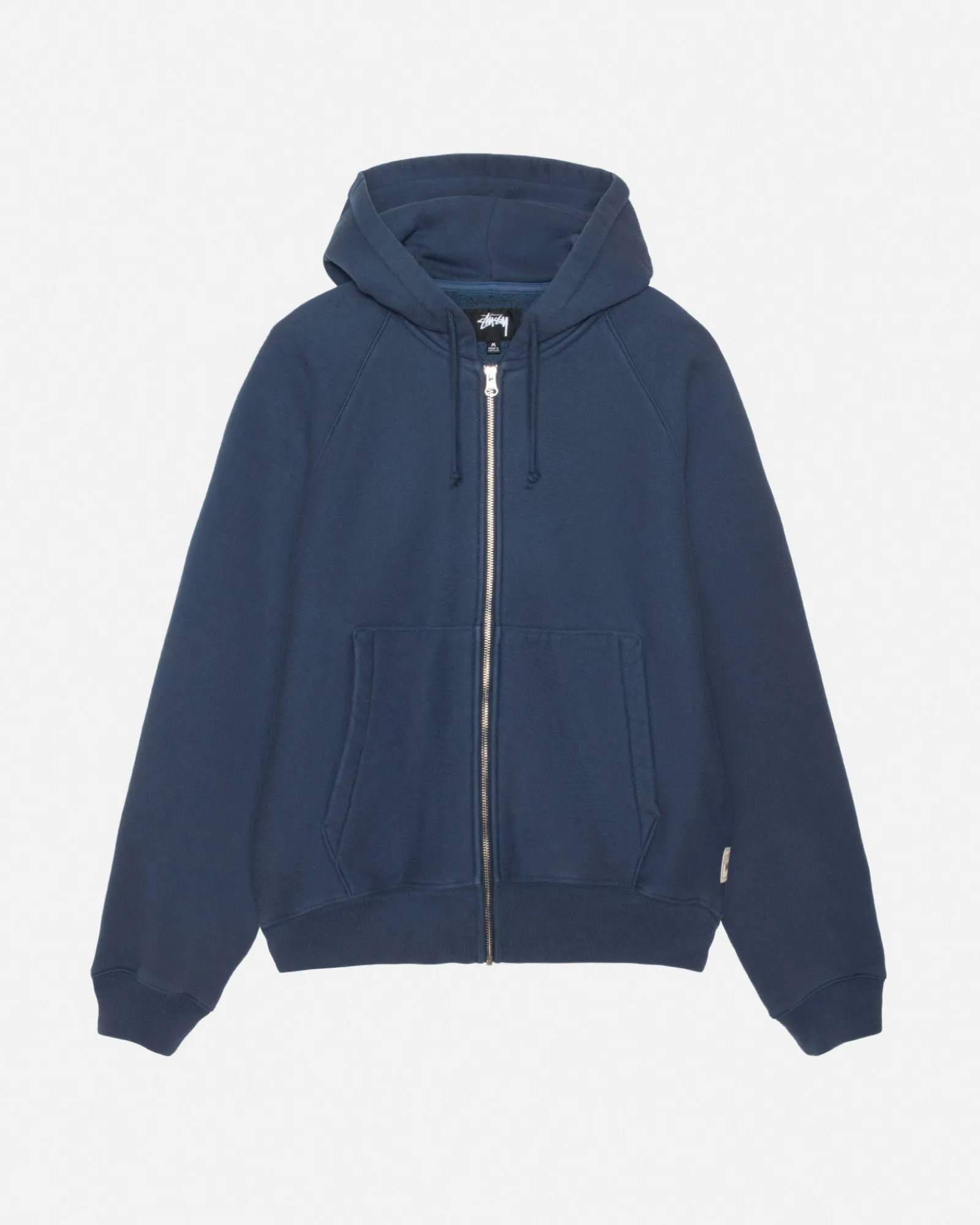 Hoodies>Stüssy RAGLAN ZIP HOODIE Navy