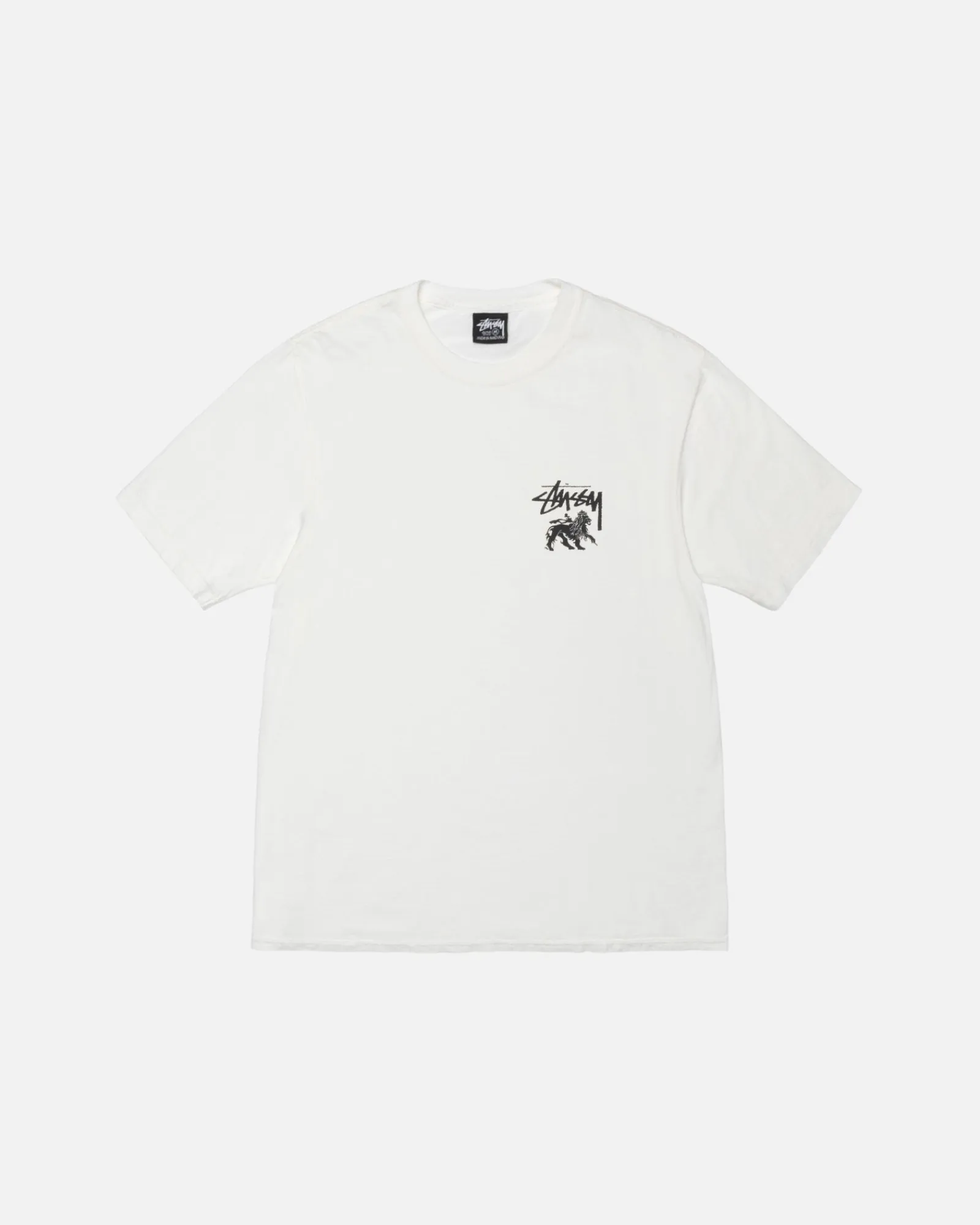 Tees>Stüssy RASTA LION TEE PIGMENT DYED Natural