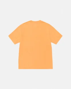 Tees>Stüssy RASTA LION TEE PIGMENT DYED Orange