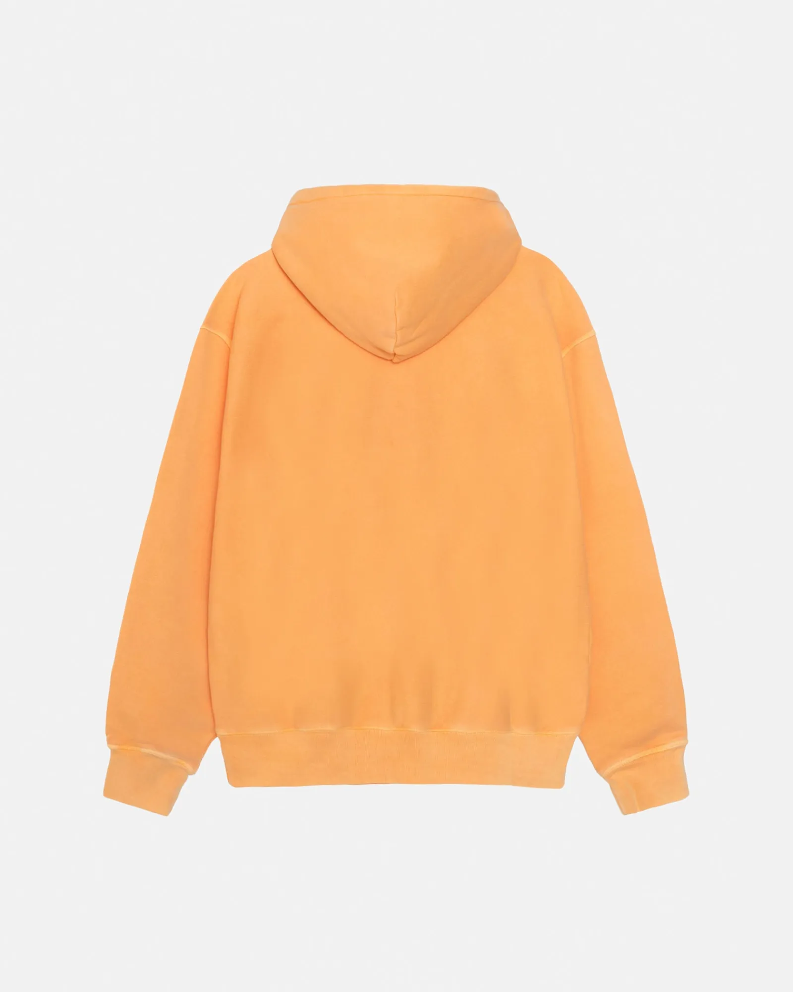 Hoodies>Stüssy RASTA LION ZIP HOODIE PIGMENT DYED Orange