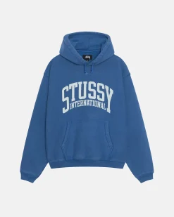 Hoodies>Stüssy RELAXED HOODIE INTERNATIONAL Blue