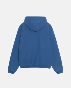 Hoodies>Stüssy RELAXED HOODIE INTERNATIONAL Blue