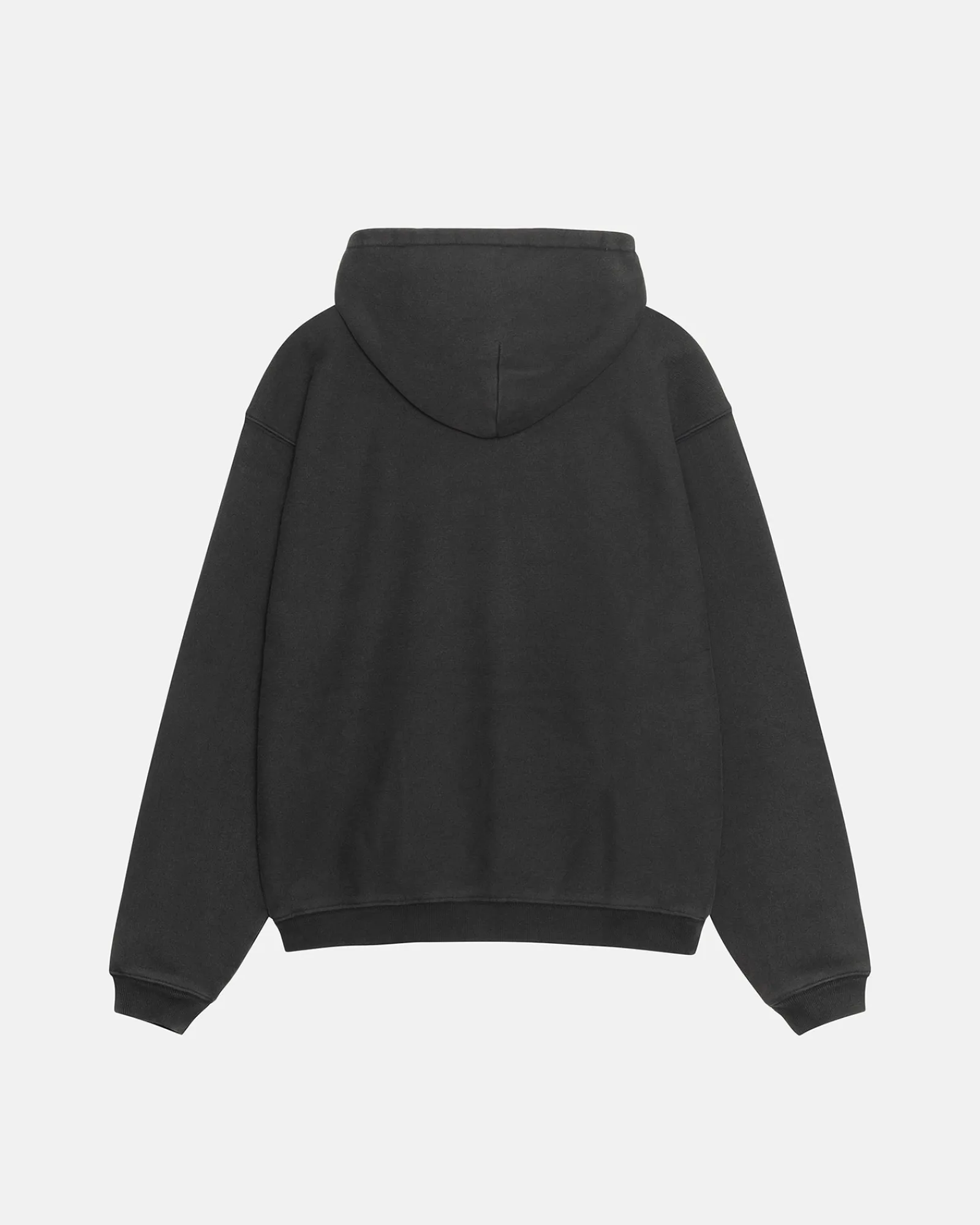 Hoodies>Stüssy RELAXED HOODIE INTERNATIONAL Washed Black