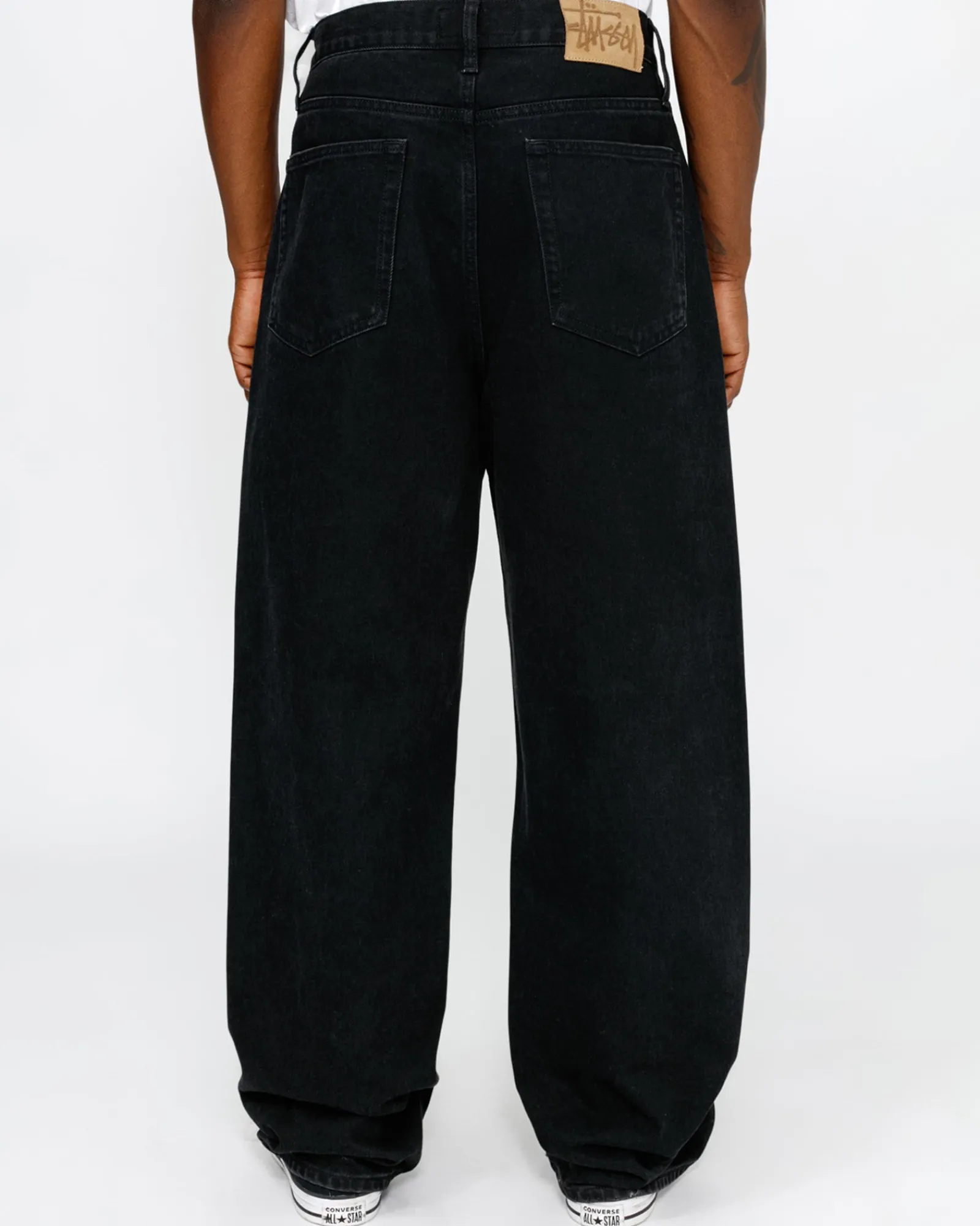 Pants|Denim>Stüssy RELAXED JEAN DENIM Black