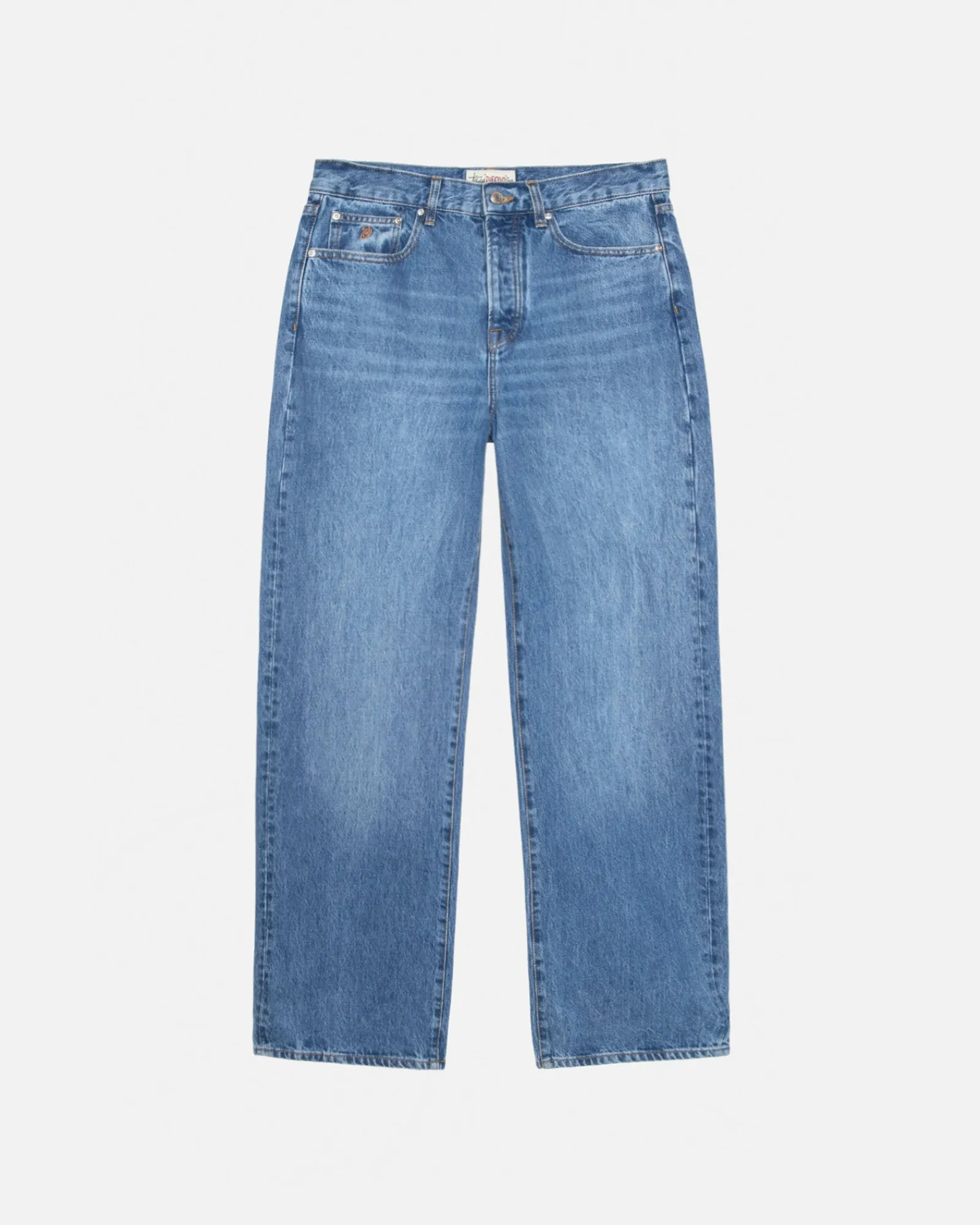 Pants|Denim>Stüssy RELAXED JEAN DENIM Medium Blue