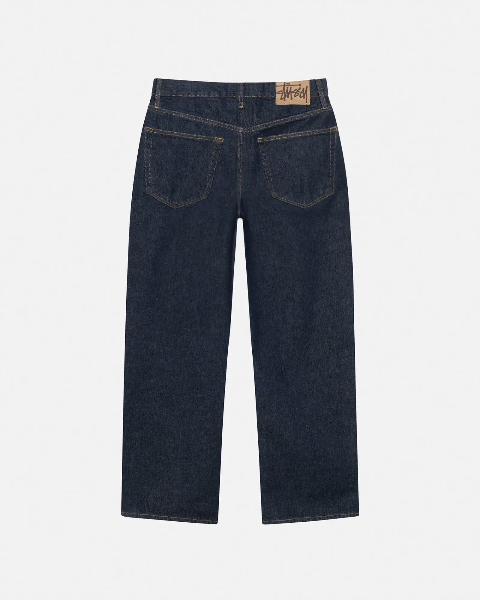 Pants|Denim>Stüssy RELAXED JEAN DENIM Rinsed Indigo