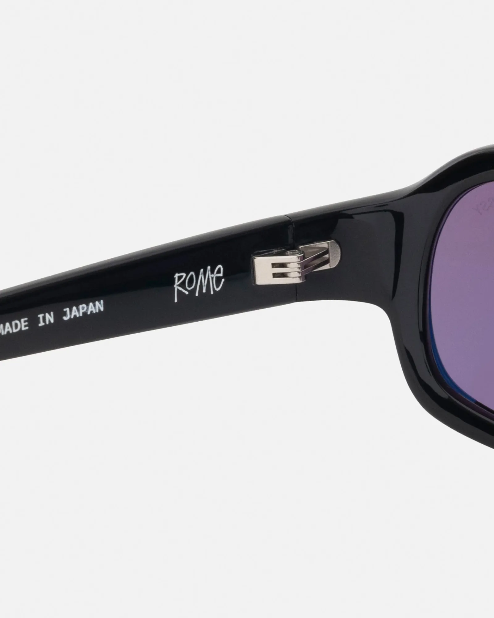Accessories|Eyegear>Stüssy ROME SUNGLASSES Black / Lavender Lens