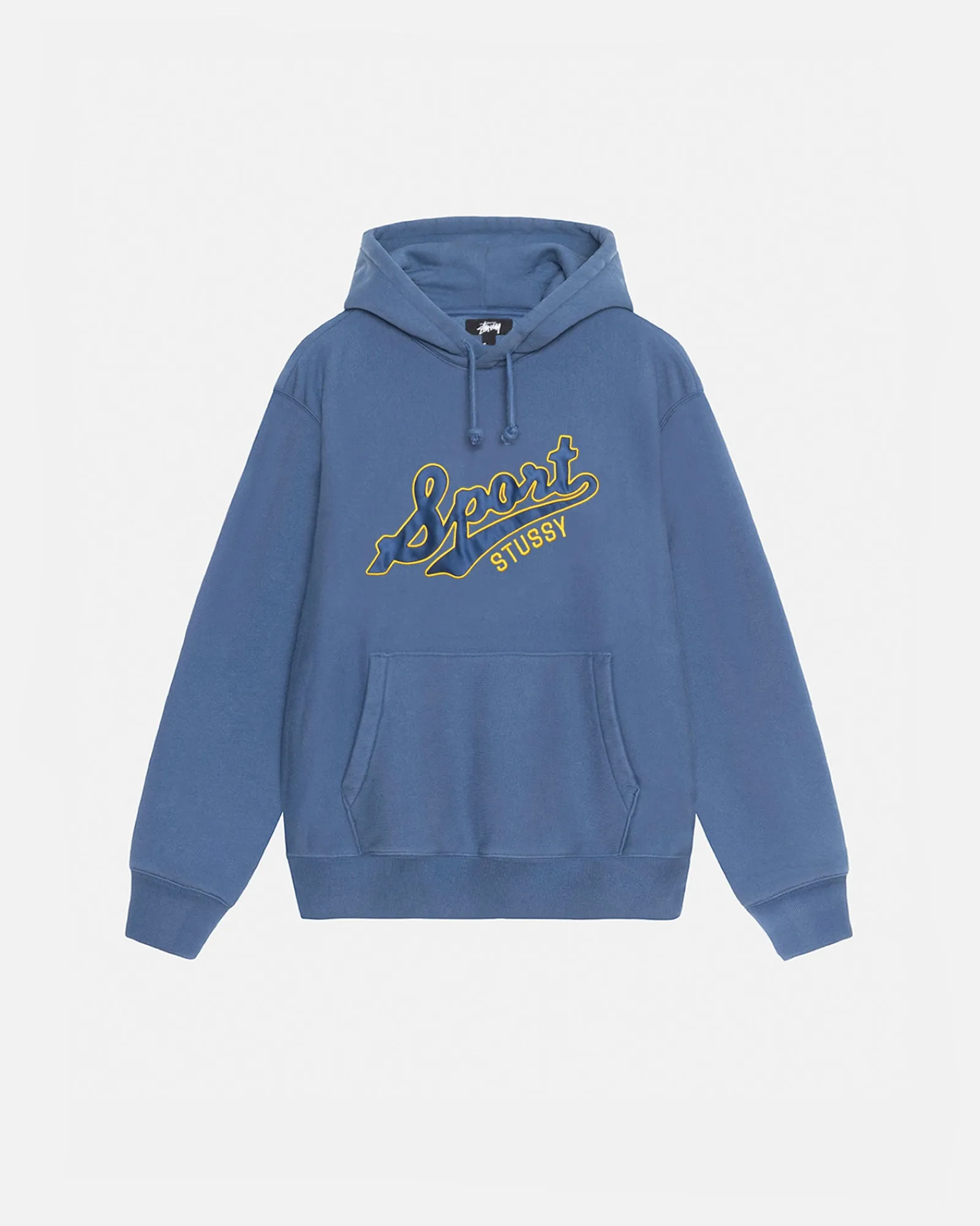 Hoodies>Stüssy SATIN PATCH HOODIE Blue