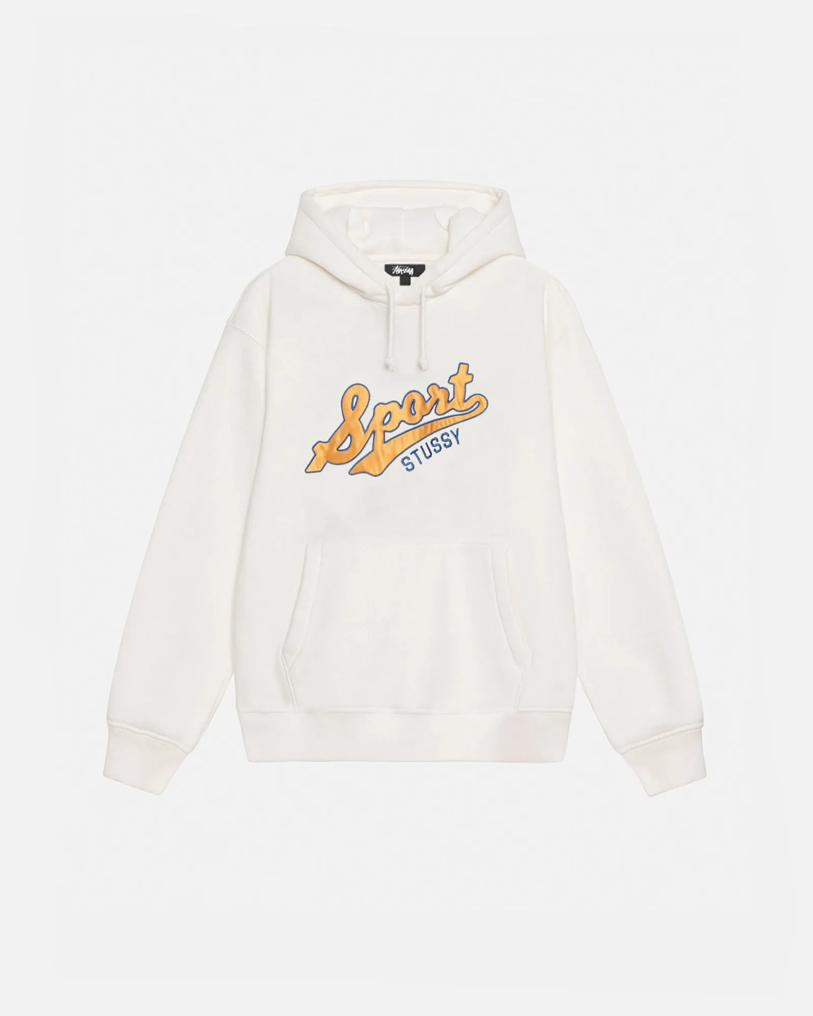 Hoodies>Stüssy SATIN PATCH HOODIE Off White