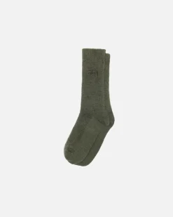 Accessories>Stüssy SHAGGY MOHAIR SOCK Forest