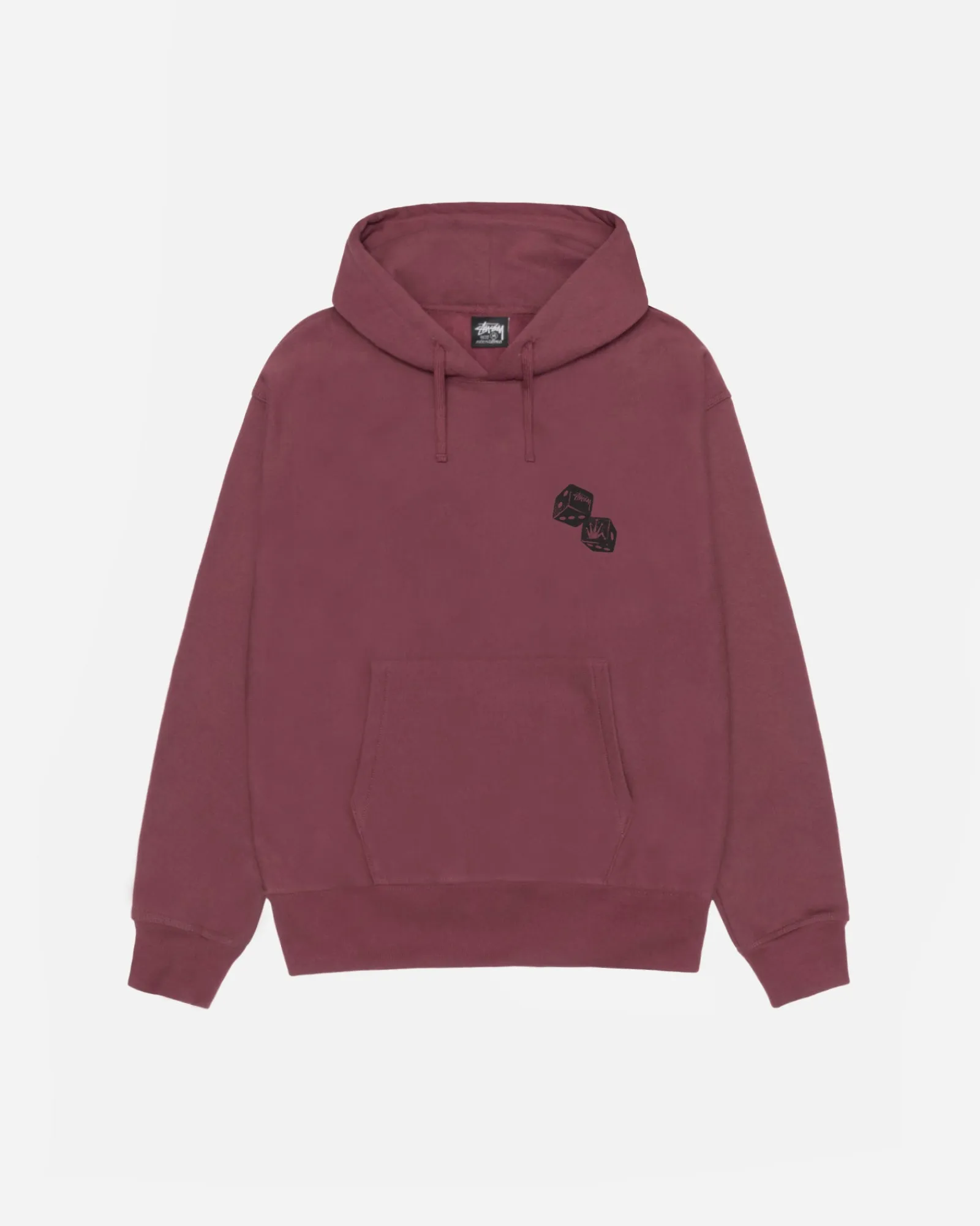 Hoodies>Stüssy SHAKERS HOODIE Oxblood