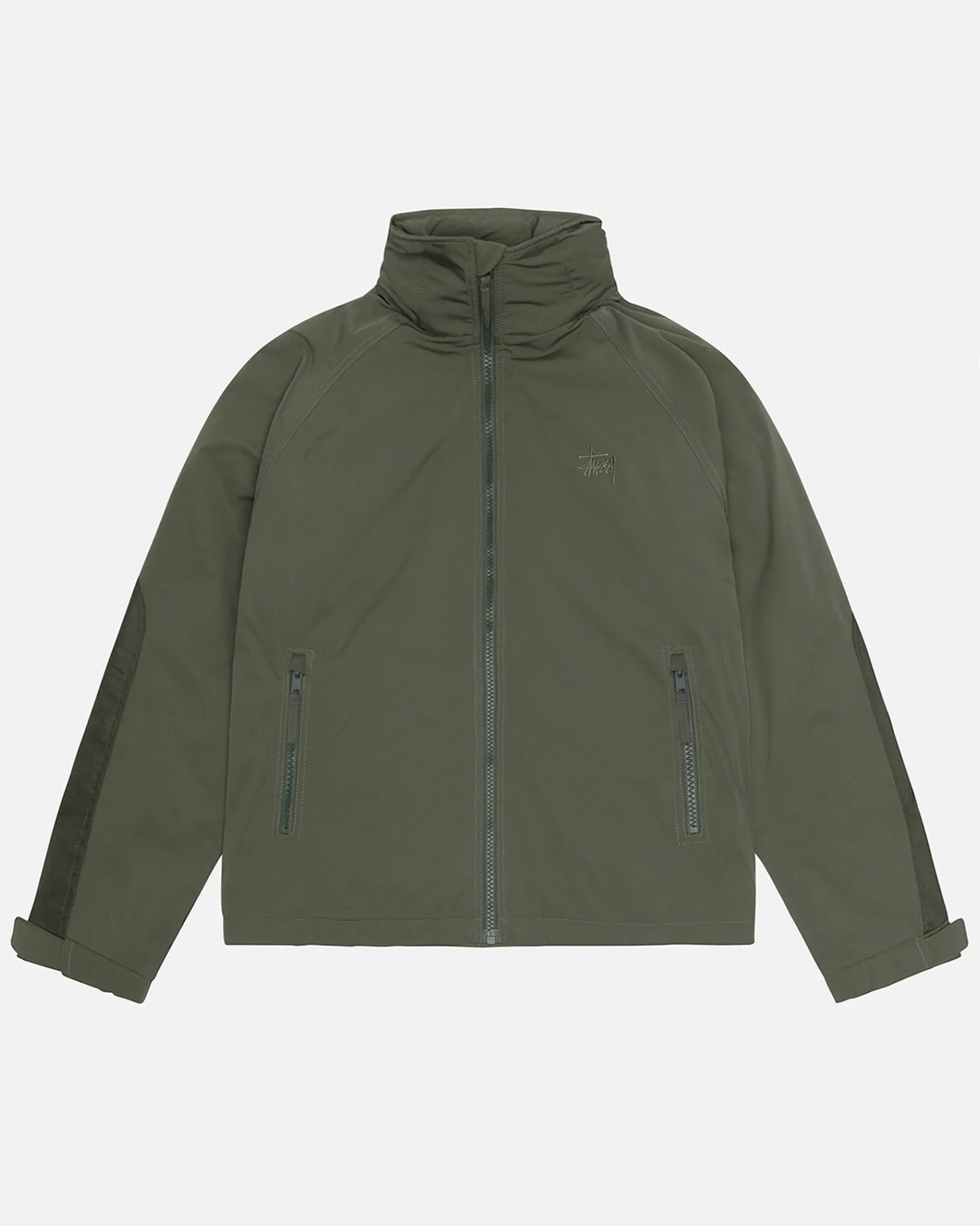 Outerwear>Stüssy SHORT MILITARY PARKA Pine