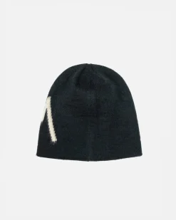 Headwear>Stüssy SKULLCAP BRUSHED OUT STOCK Black