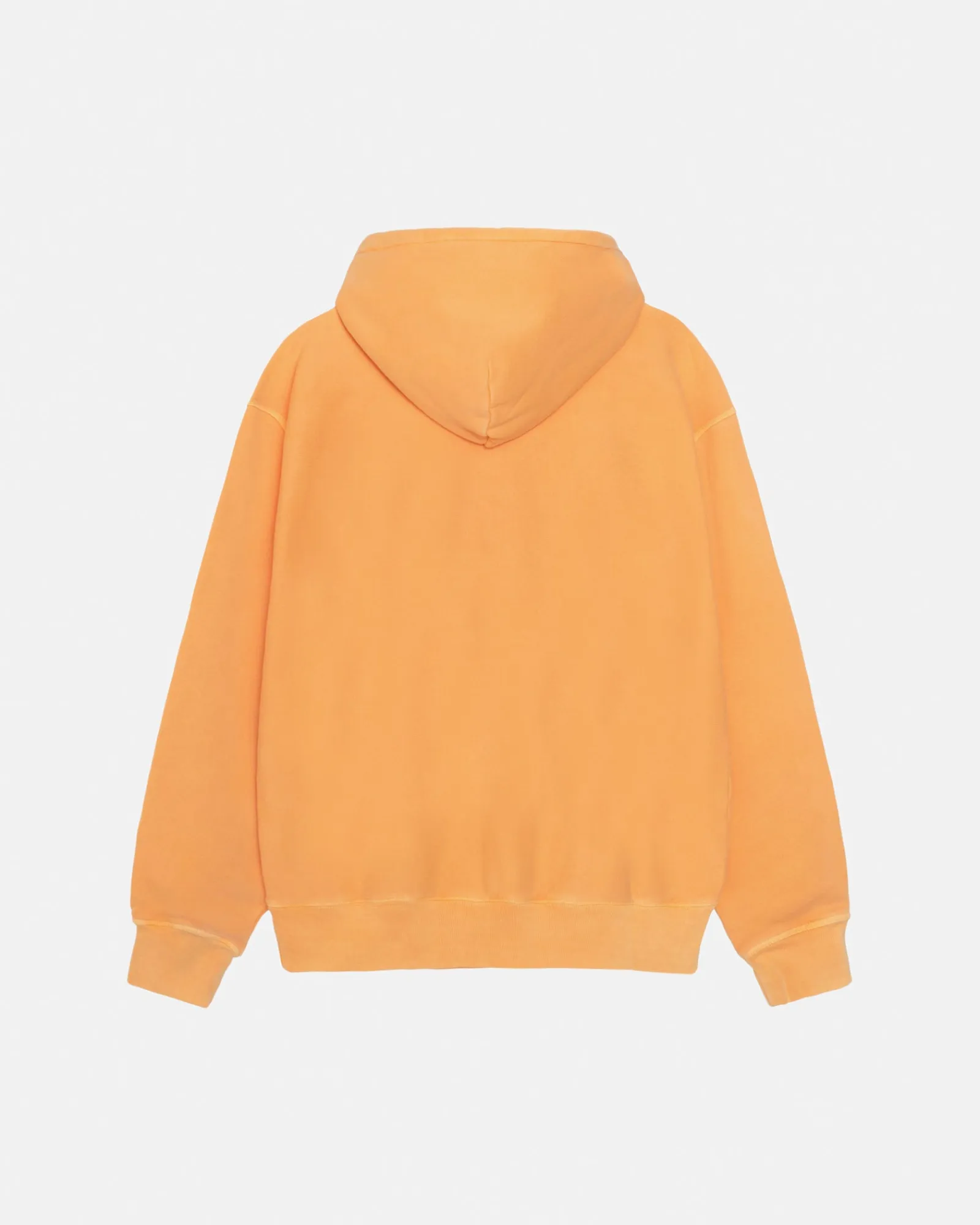 Hoodies>Stüssy SMOOTH STOCK HOODIE PIGMENT DYED Orange