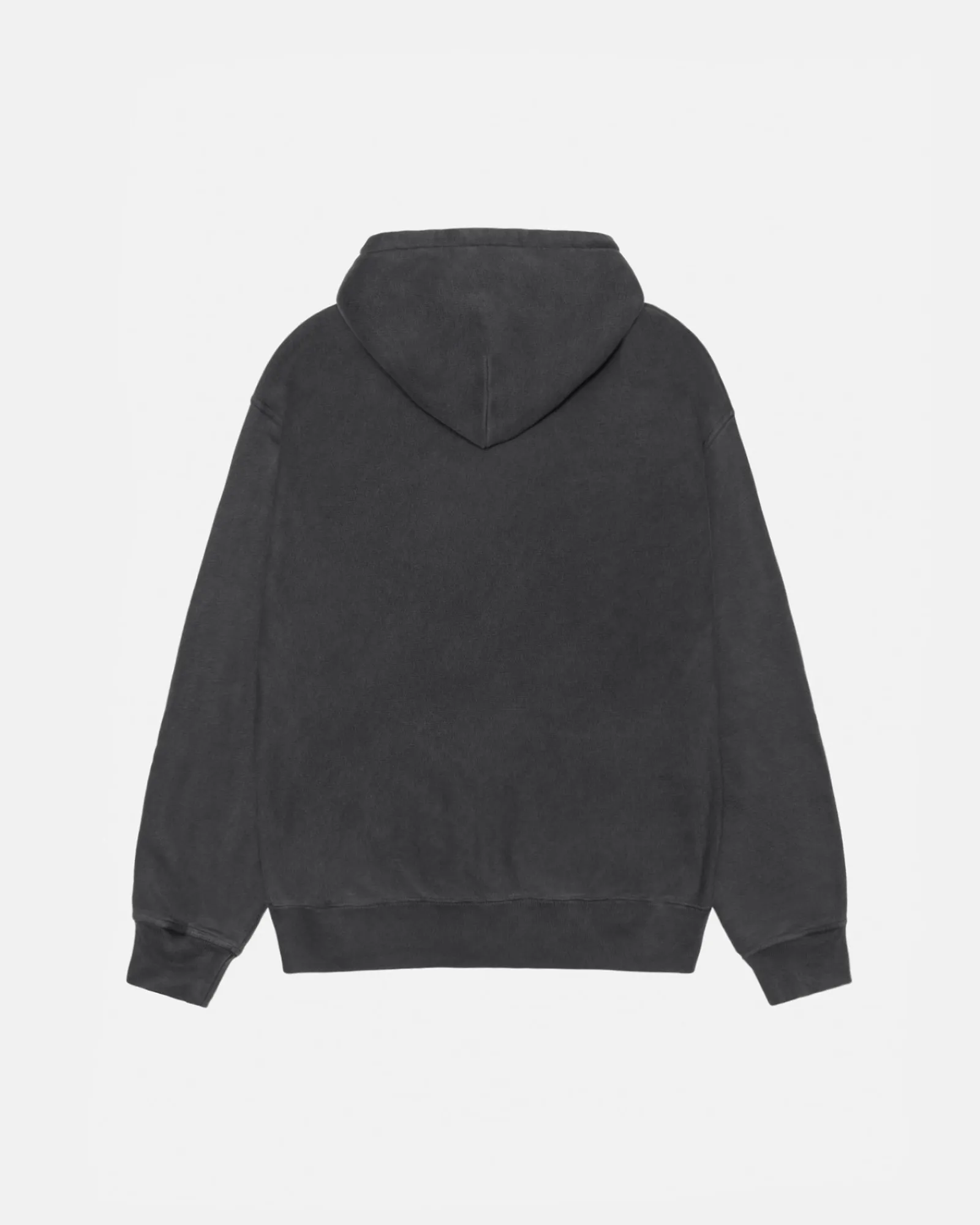 Hoodies>Stüssy SMOOTH STOCK HOODIE PIGMENT DYED Black/Black