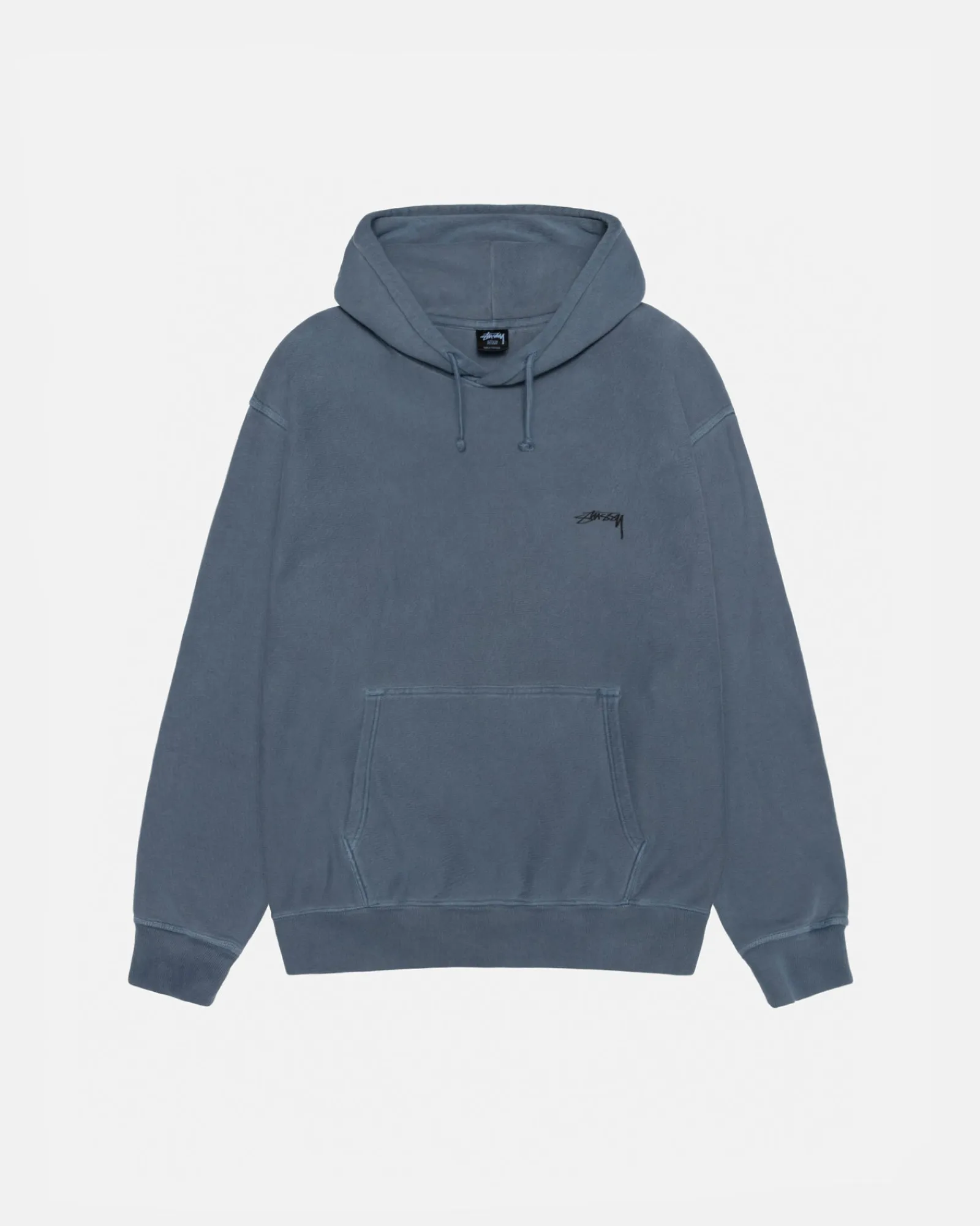 Hoodies>Stüssy SMOOTH STOCK HOODIE PIGMENT DYED Navy