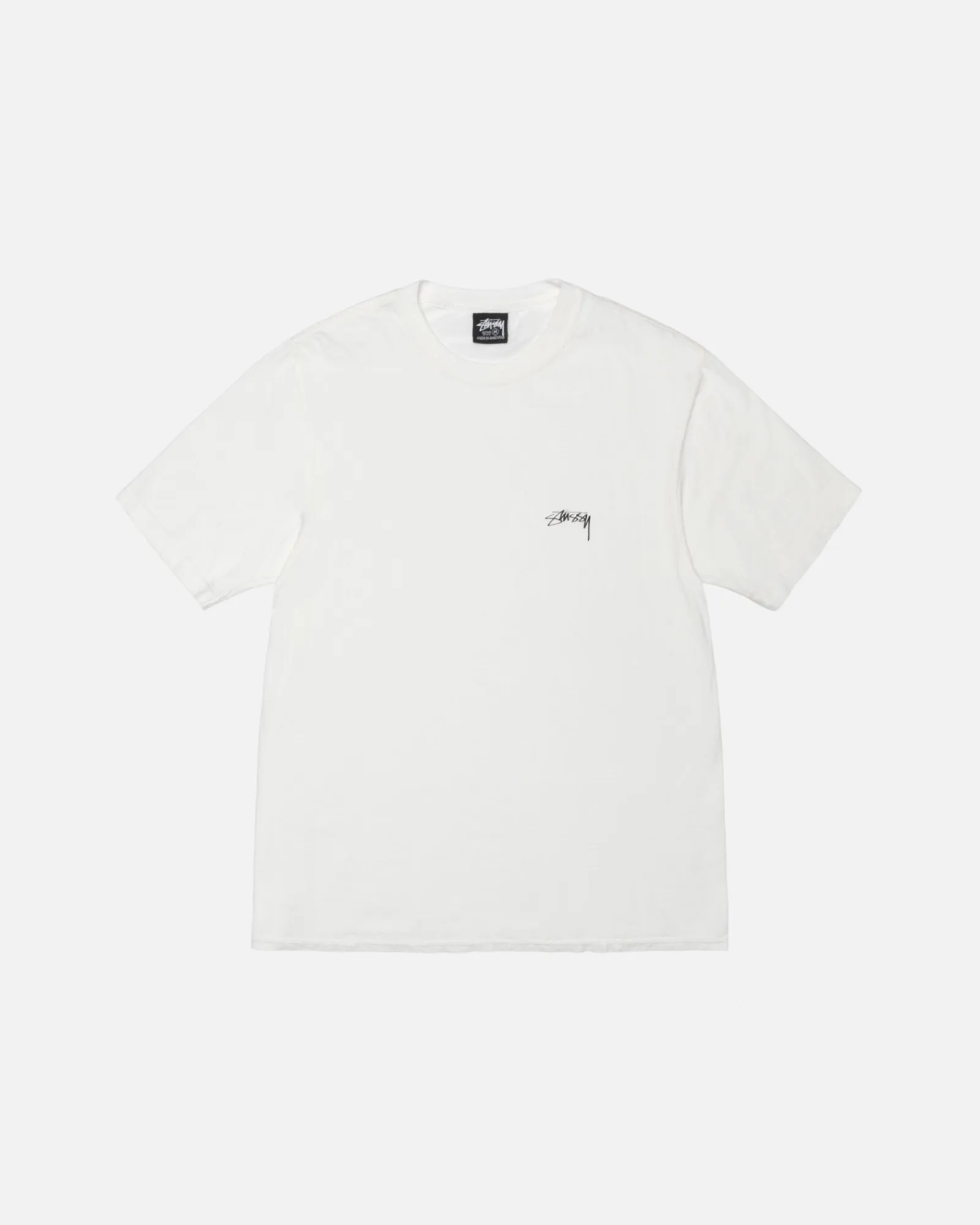Tees>Stüssy SMOOTH STOCK TEE PIGMENT DYED Natural