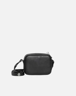 Accessories>Stüssy SS LINK LEATHER SIDE POUCH Black