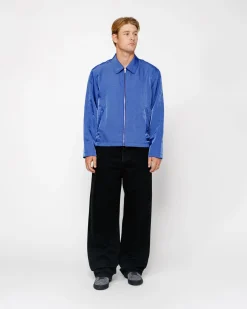 Outerwear>Stüssy SS LINK NYLON CLUB JACKET Royal