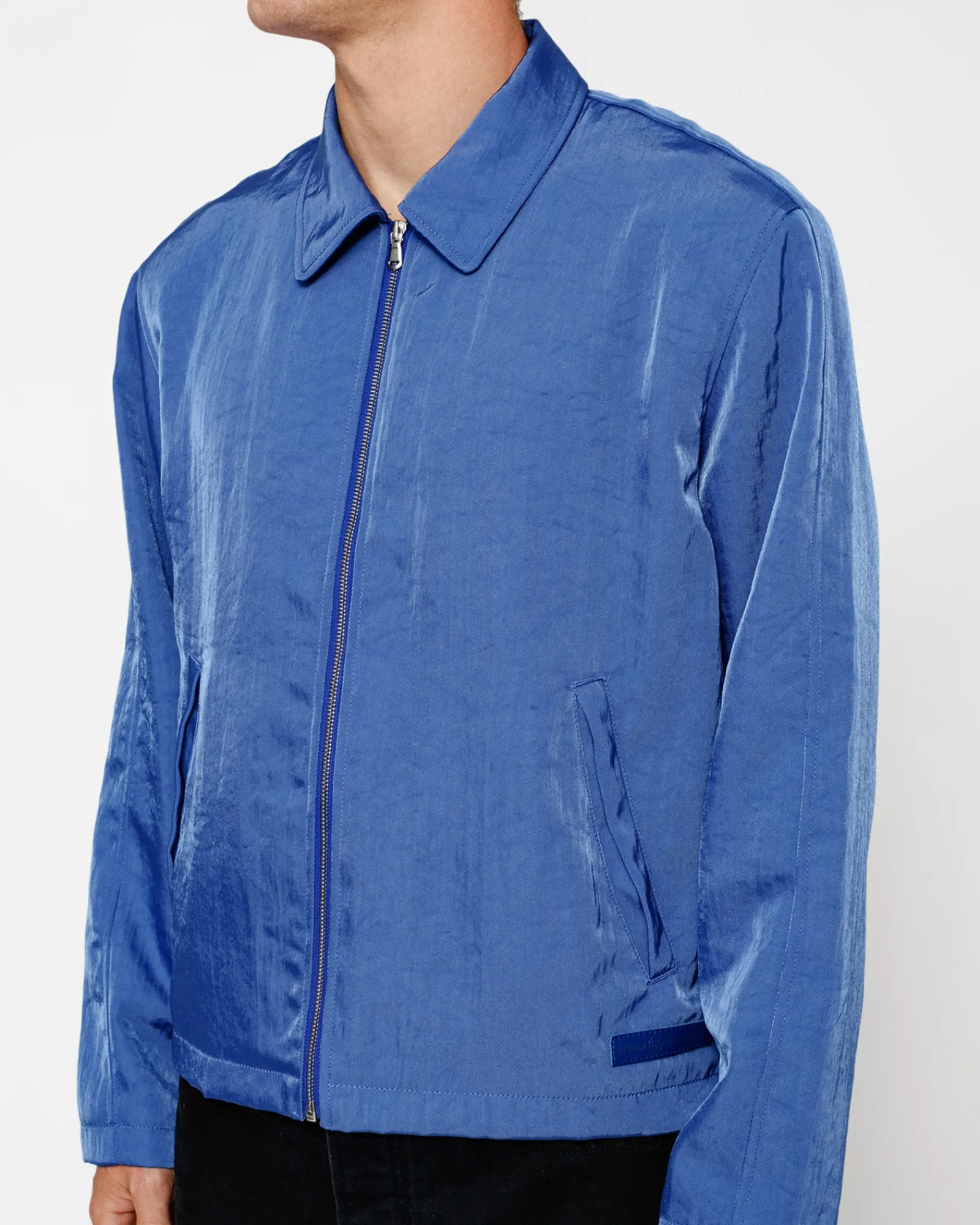 Outerwear>Stüssy SS LINK NYLON CLUB JACKET Royal