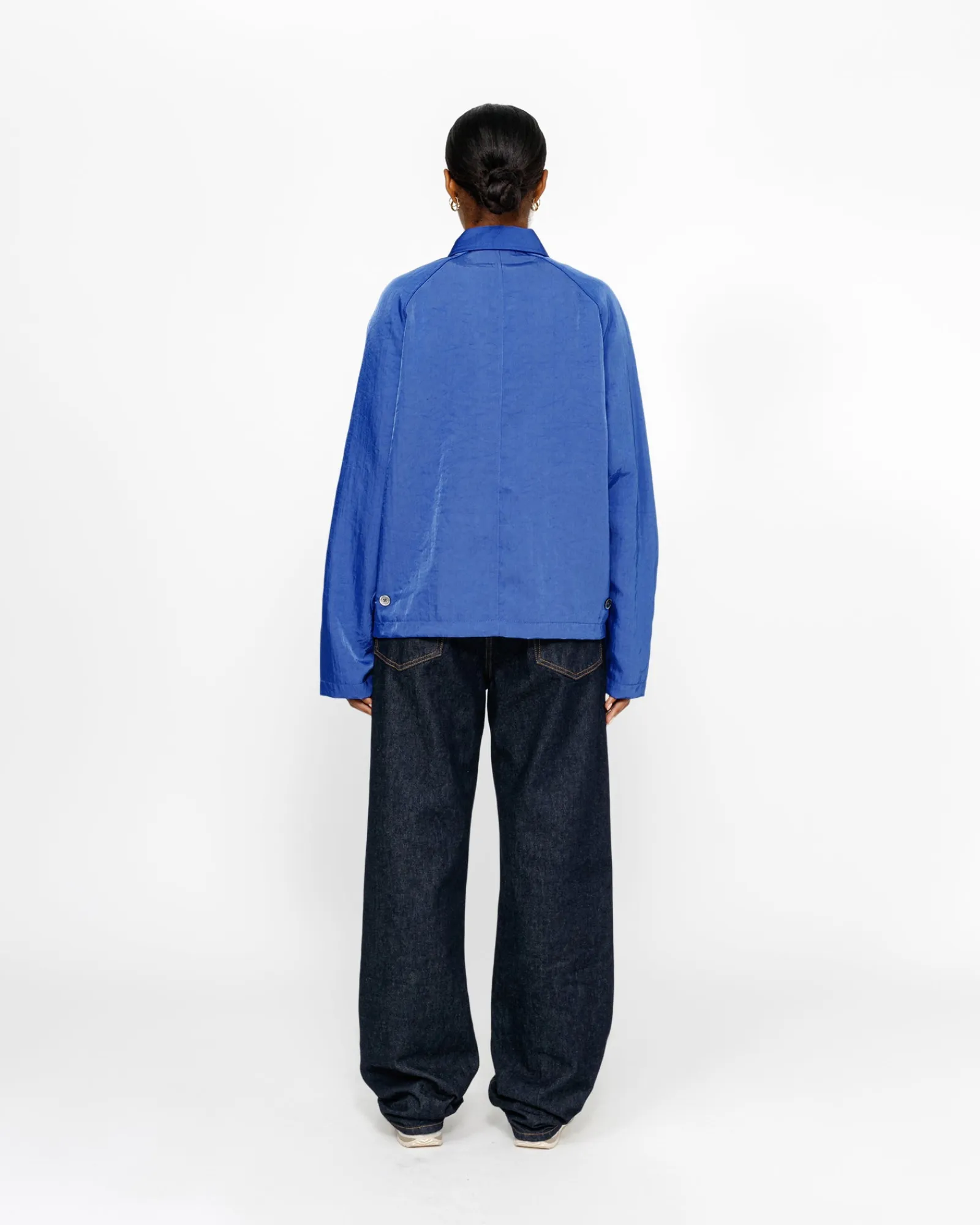 Outerwear>Stüssy SS LINK NYLON CLUB JACKET Royal