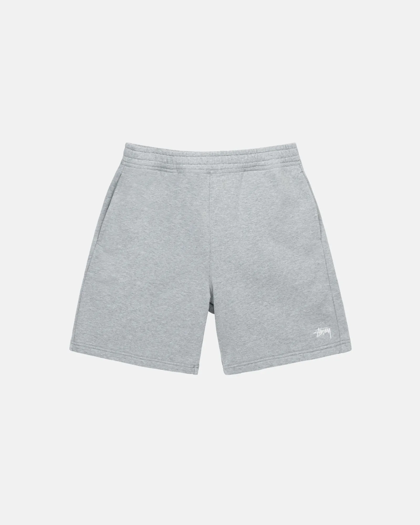 Shorts>Stüssy STOCK LOGO SWEATSHORT Grey Heather