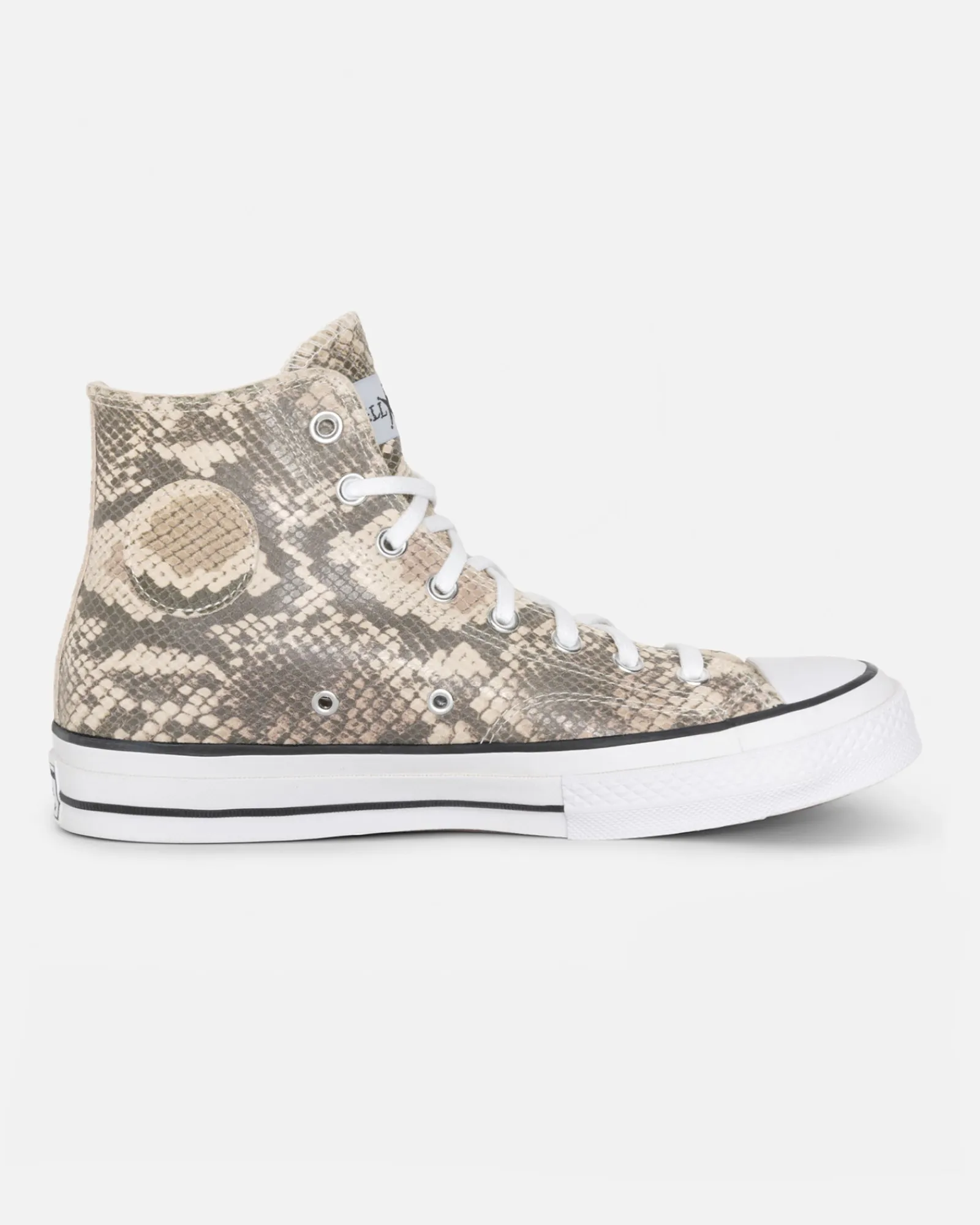 Accessories>Stüssy STÜSSY & CONVERSE CHUCK 70 HI LEATHER Grey/Black/Egret