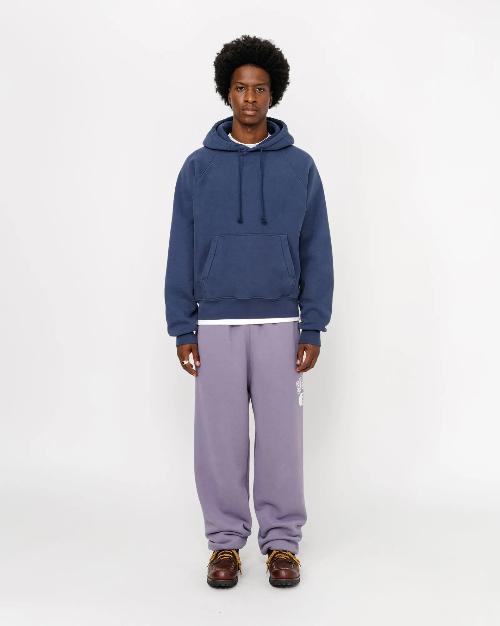 Pants>Stüssy STÜSSY 80 FLEECE PANT Ash Purple