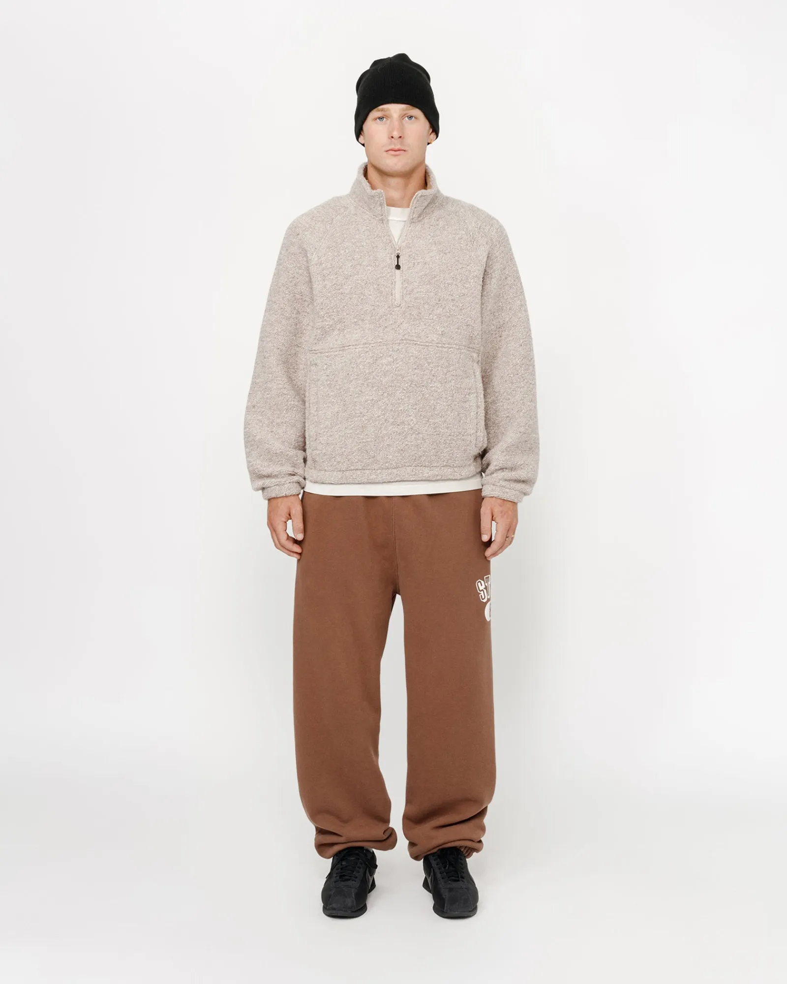 Pants>Stüssy STÜSSY 80 FLEECE PANT Brown