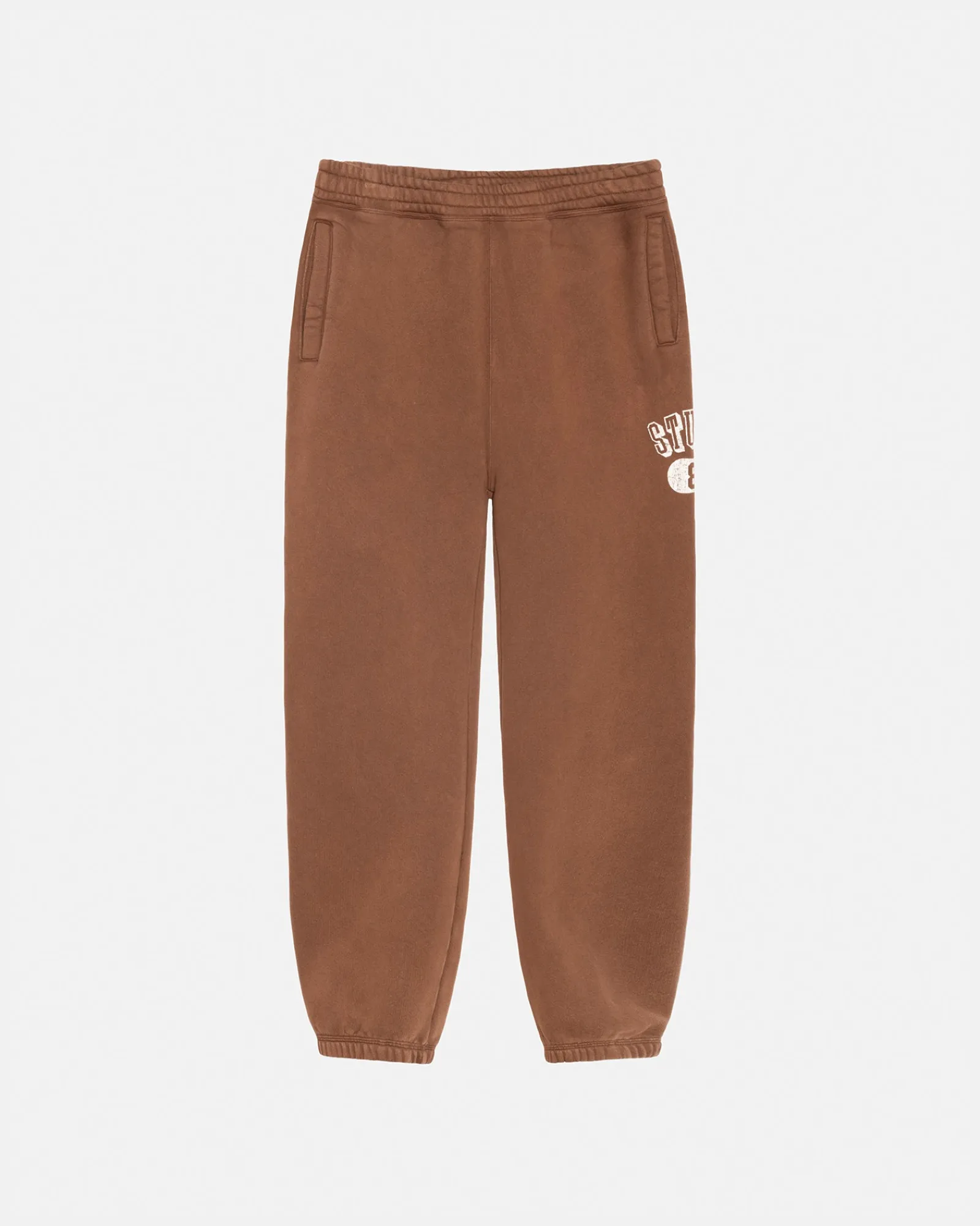 Pants>Stüssy STÜSSY 80 FLEECE PANT Brown