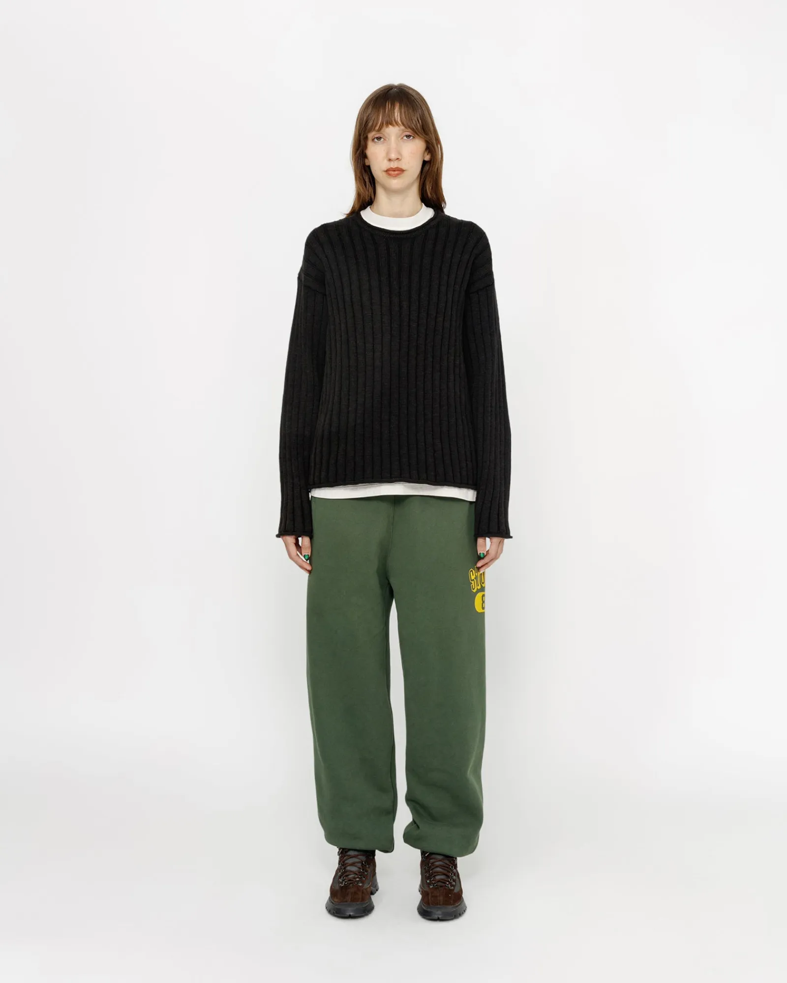 Pants>Stüssy STÜSSY 80 FLEECE PANT Pine