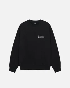 Crews>Stüssy SUPERIOR QUALITY CREW Black