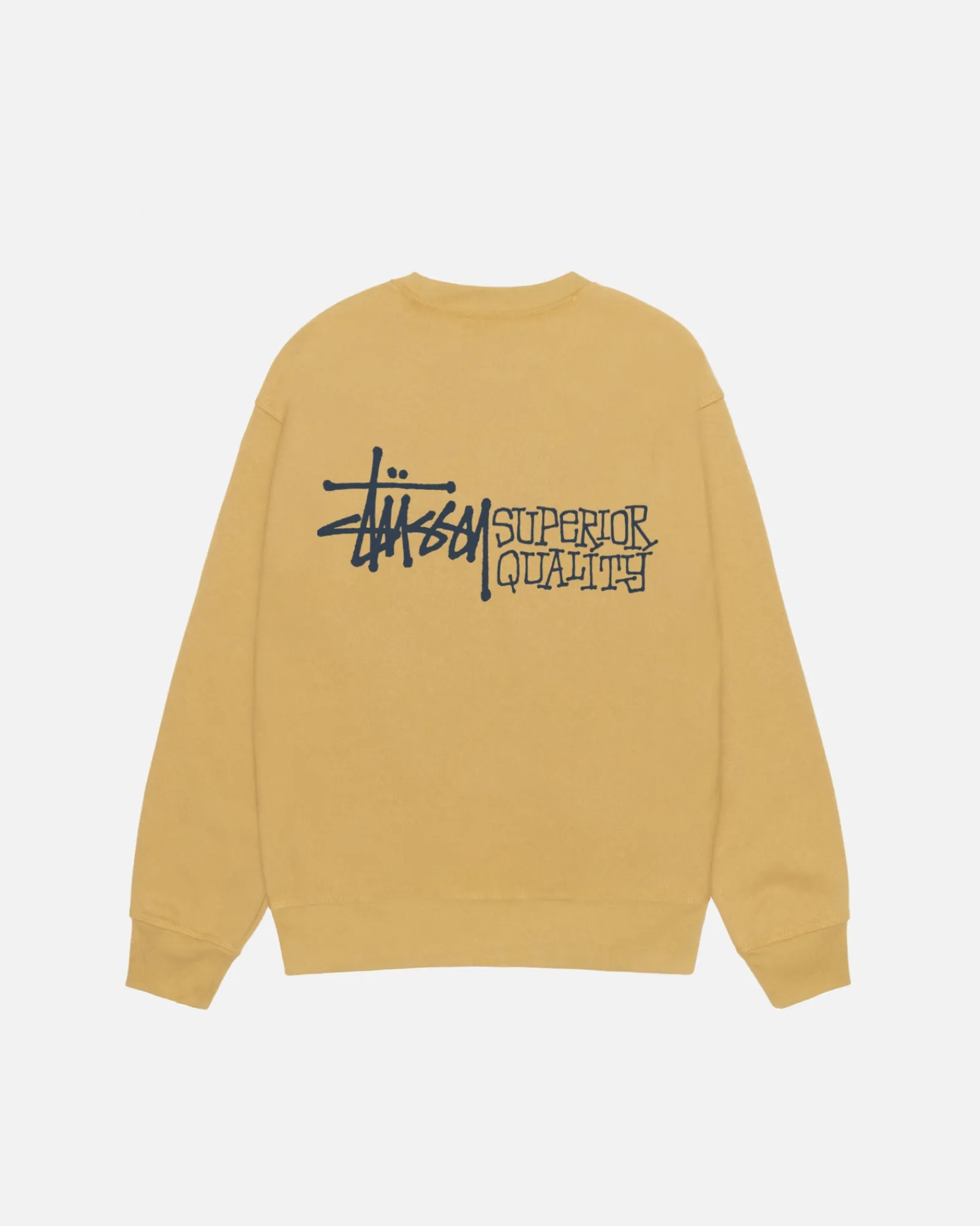 Crews>Stüssy SUPERIOR QUALITY CREW Curry