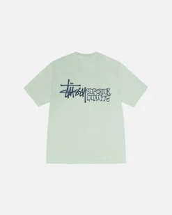 Tees>Stüssy SUPERIOR QUALITY TEE PIGMENT DYED Granite