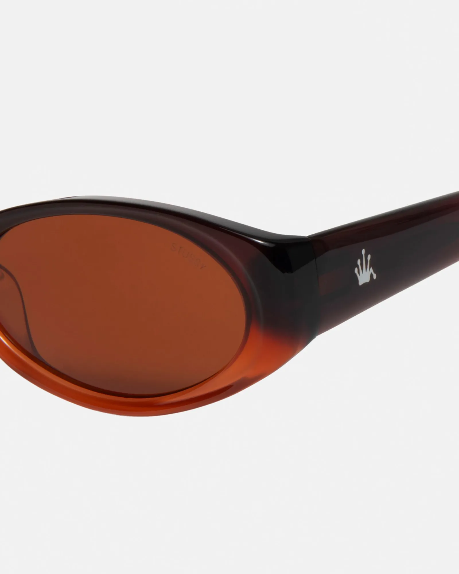Accessories|Eyegear>Stüssy TRACY SUNGLASSES Gradient Orange/Dark Peach