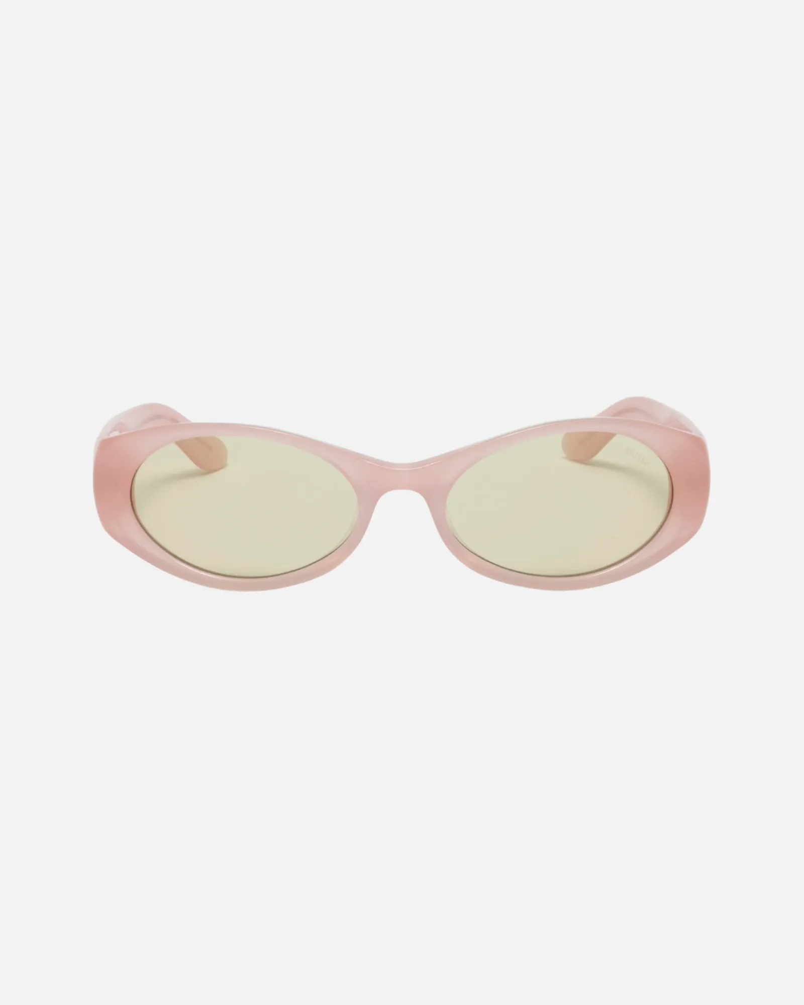 Accessories|Eyegear>Stüssy TRACY SUNGLASSES Light Peach / Yellow