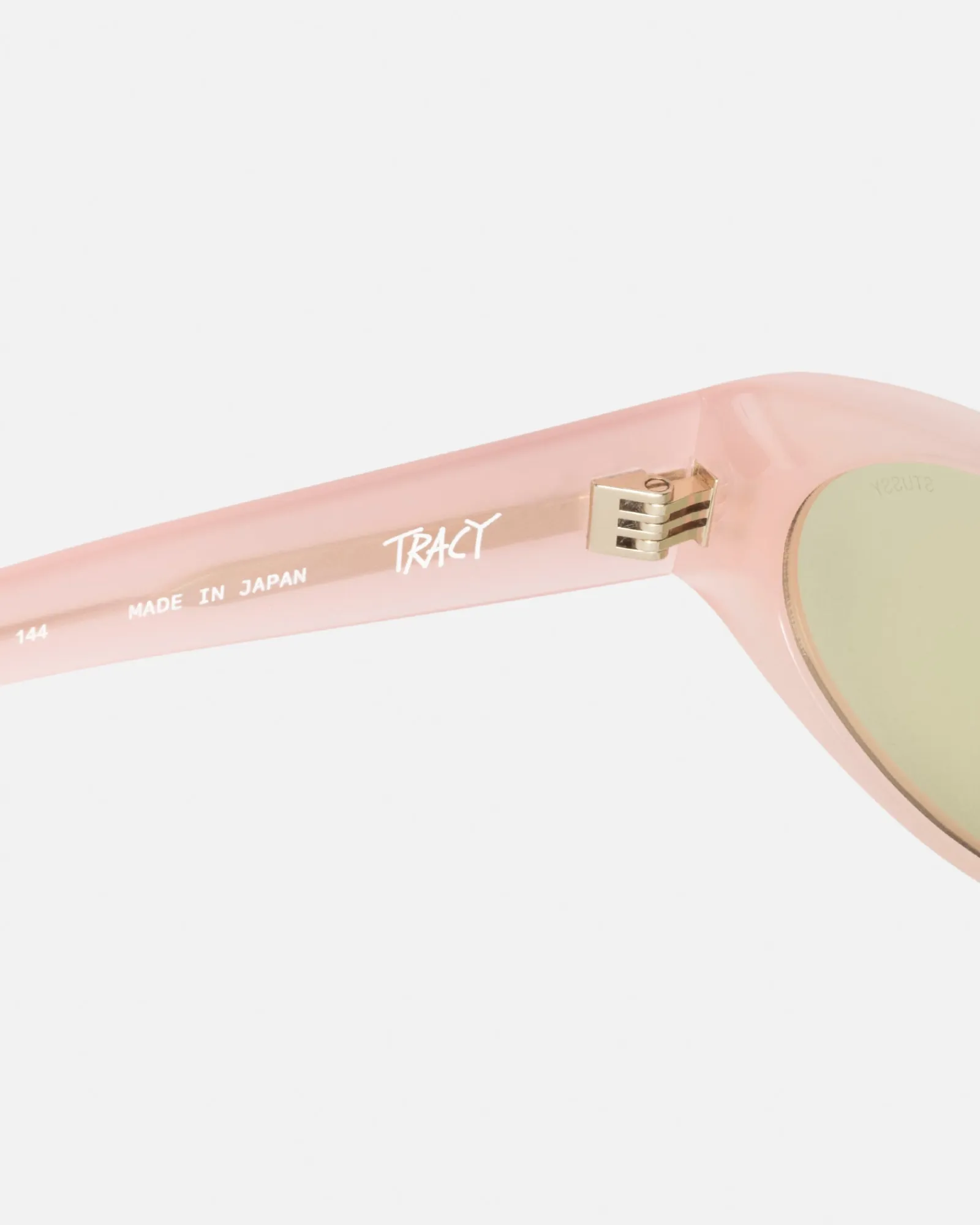 Accessories|Eyegear>Stüssy TRACY SUNGLASSES Light Peach / Yellow