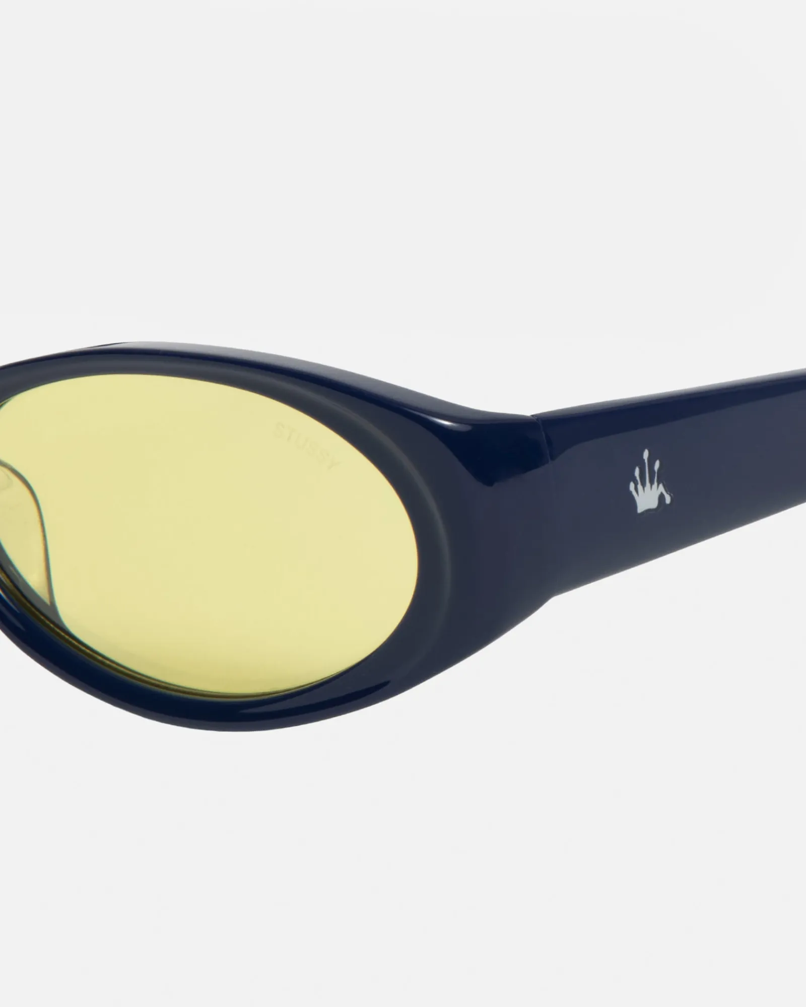 Accessories|Eyegear>Stüssy TRACY SUNGLASSES Marine / Yellow