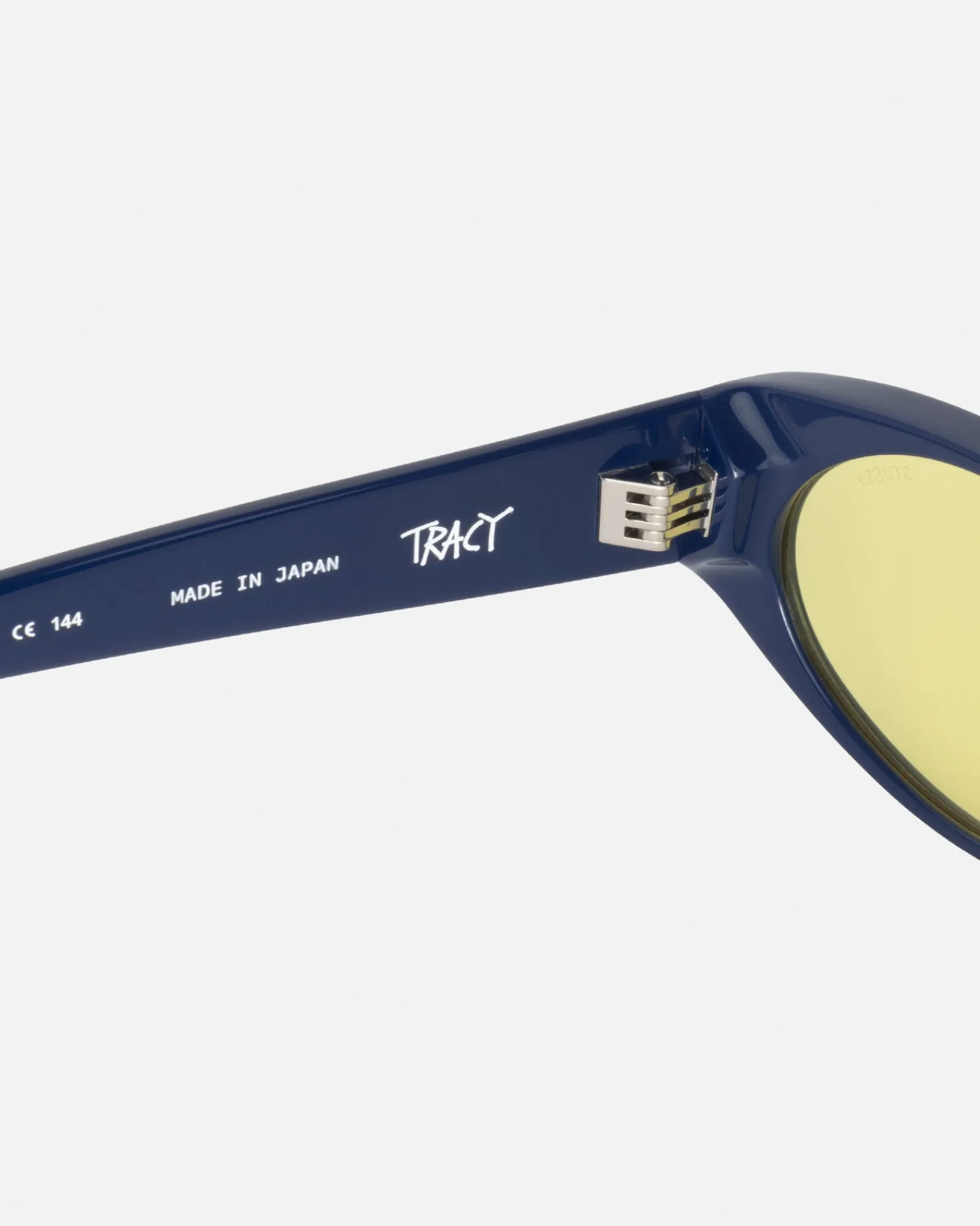 Accessories|Eyegear>Stüssy TRACY SUNGLASSES Marine / Yellow