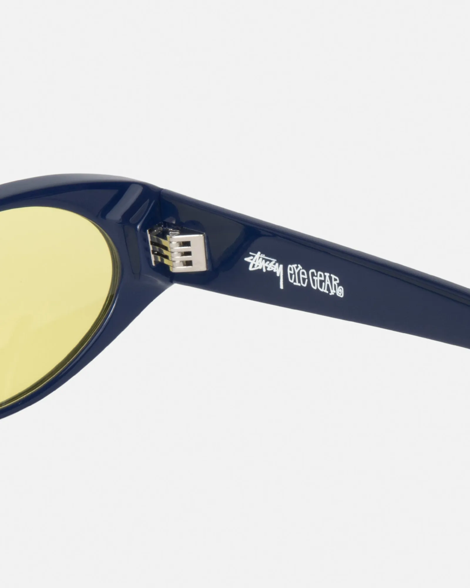 Accessories|Eyegear>Stüssy TRACY SUNGLASSES Marine / Yellow