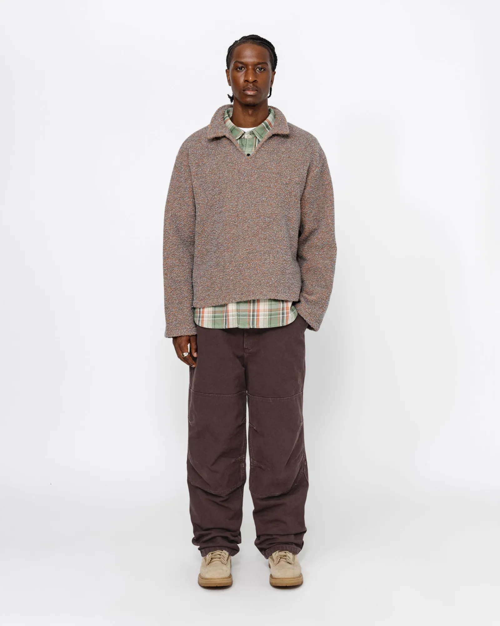 Pants>Stüssy TREKKING PANT Coffee