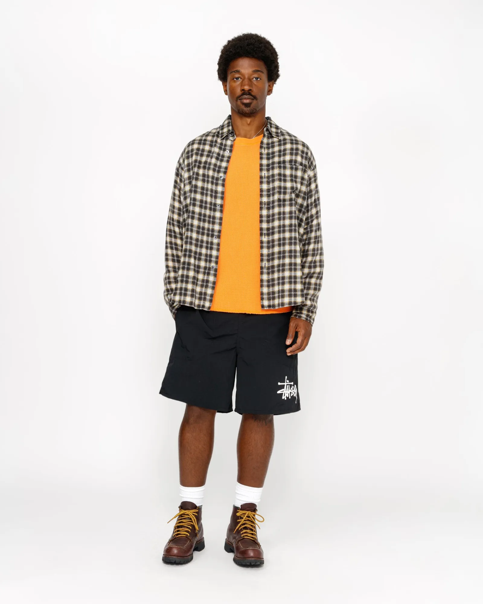 Shorts>Stüssy WATER SHORT BIG BASIC Black