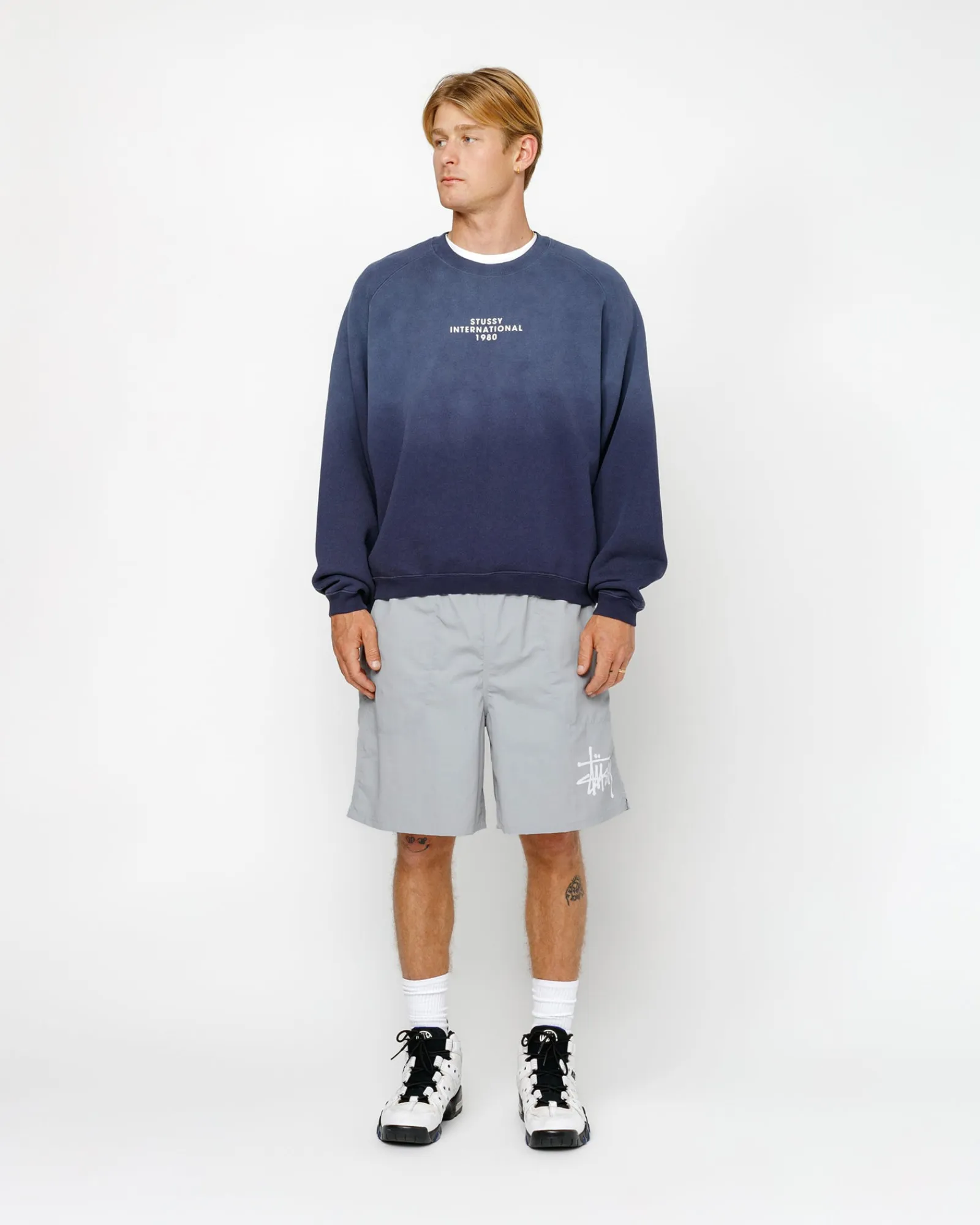 Shorts>Stüssy WATER SHORT BIG BASIC Concrete