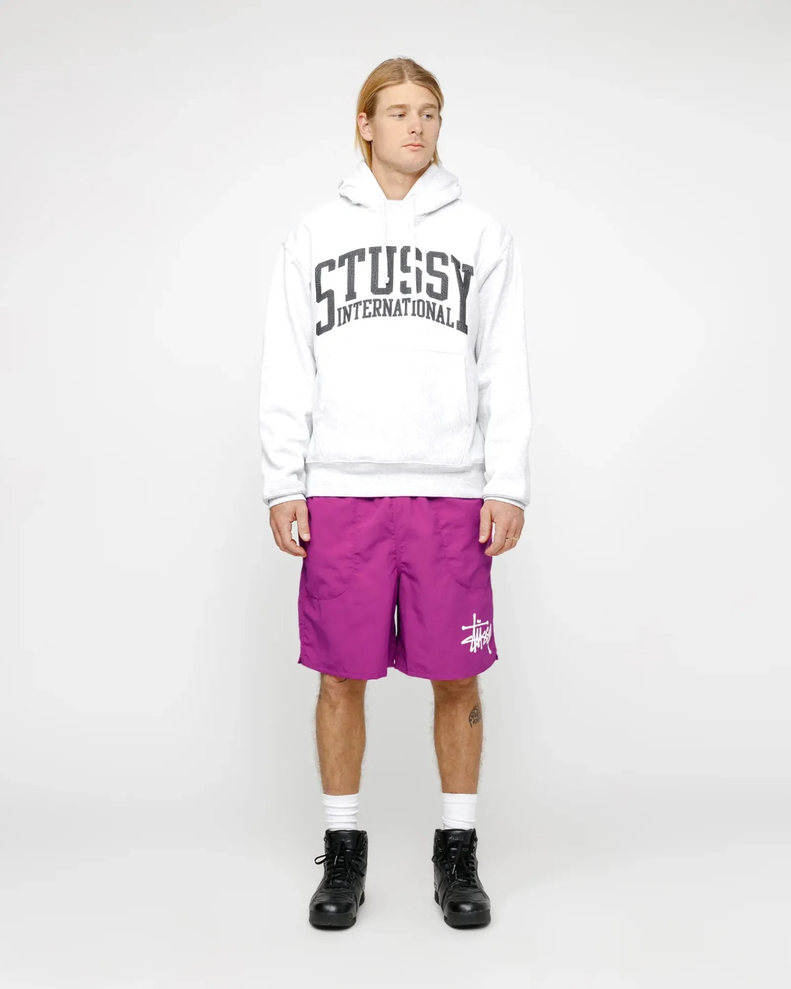 Shorts>Stüssy WATER SHORT BIG BASIC Orchid