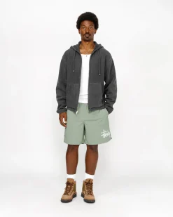Shorts>Stüssy WATER SHORT BIG BASIC Sage